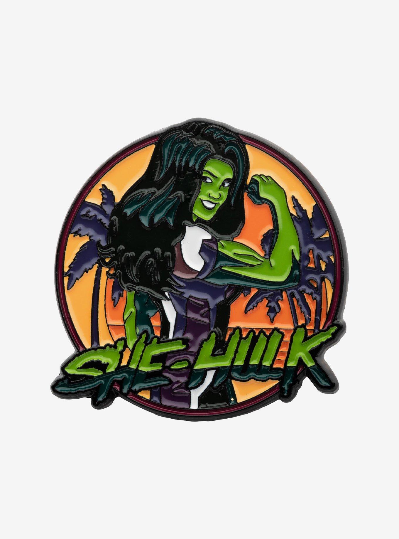 Marvel She-Hulk Enamel Pin, , hi-res