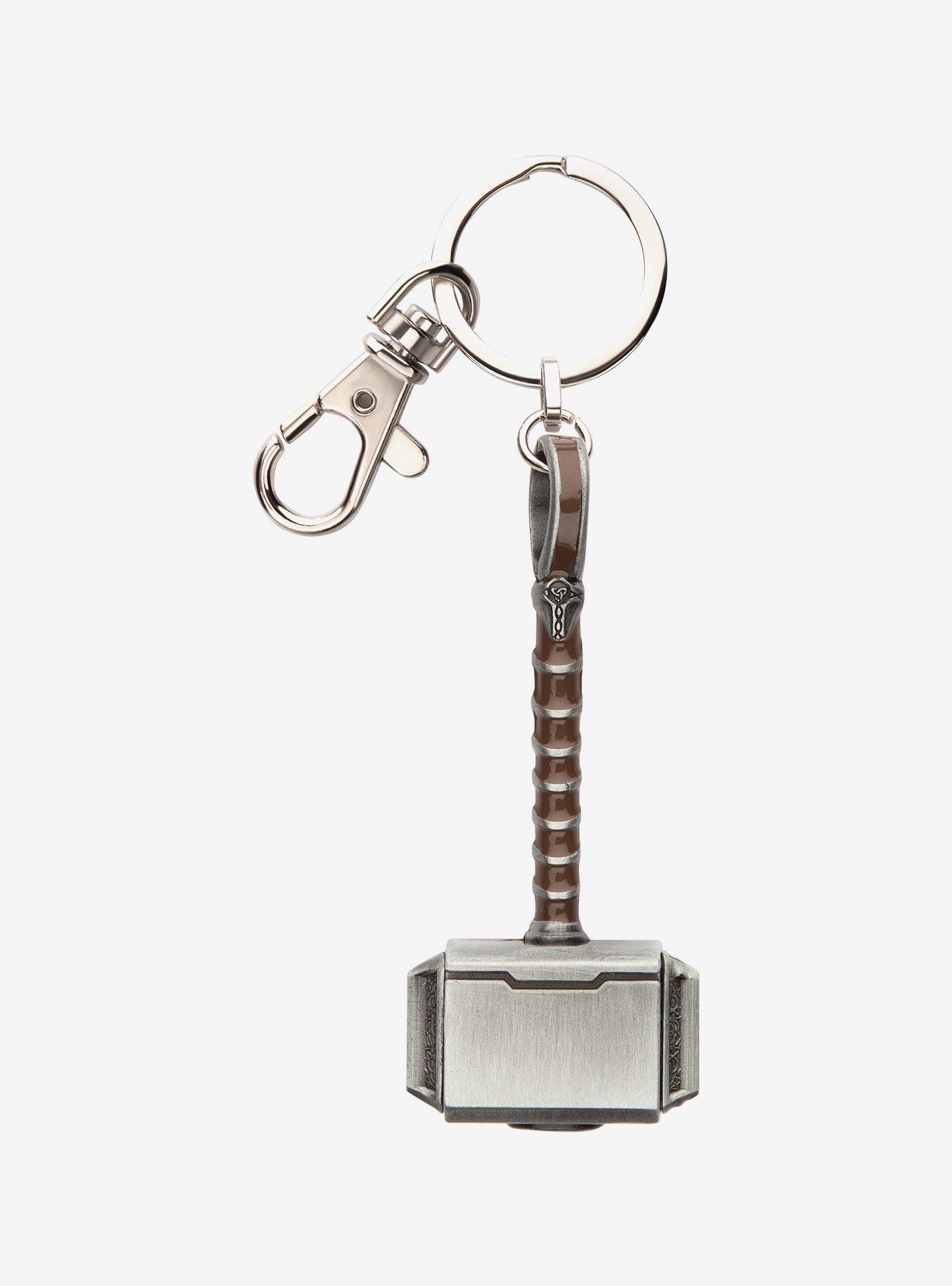 Marvel Thor Hammer 3D Keychain, , hi-res