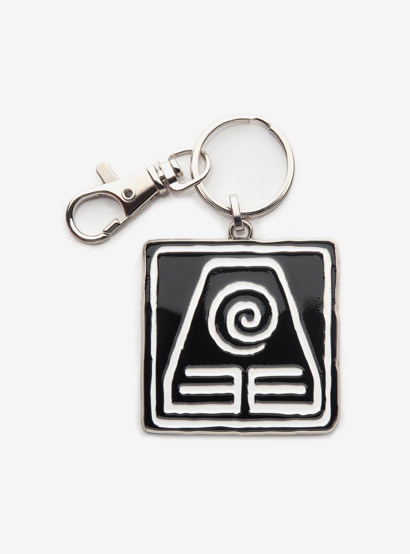 Avatar: The Last Airbender The Earth Kingdom Symbol Keychain, , hi-res