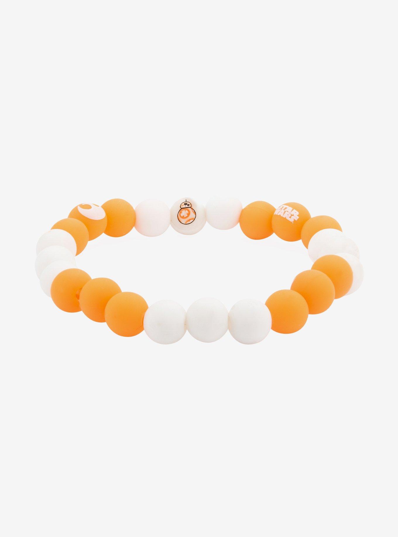 Star Wars Episode 7 BB-8 Silicone Bead Bracelet, , hi-res