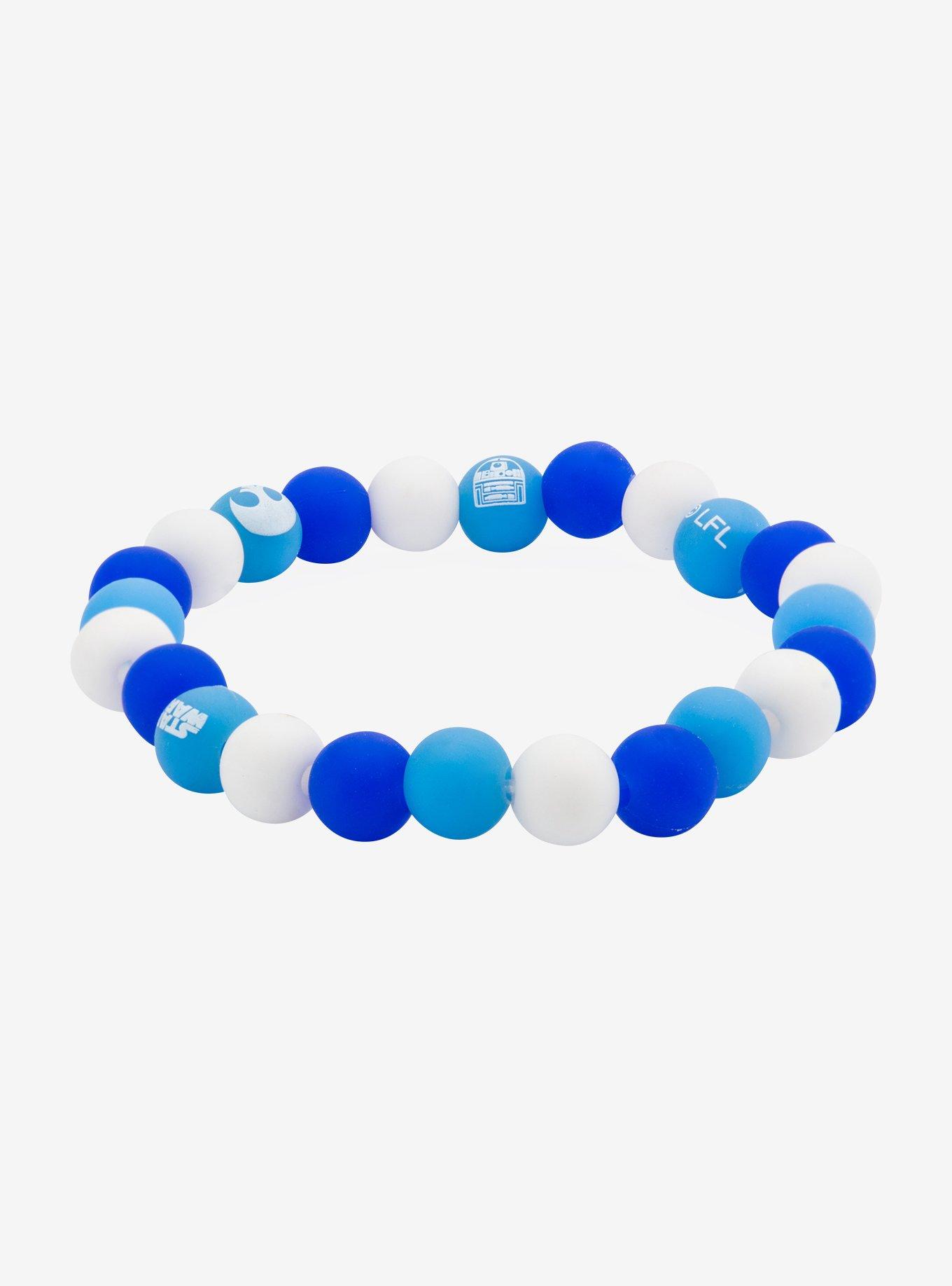 Star Wars R2-D2 Silicone Bead Bracelet, , hi-res