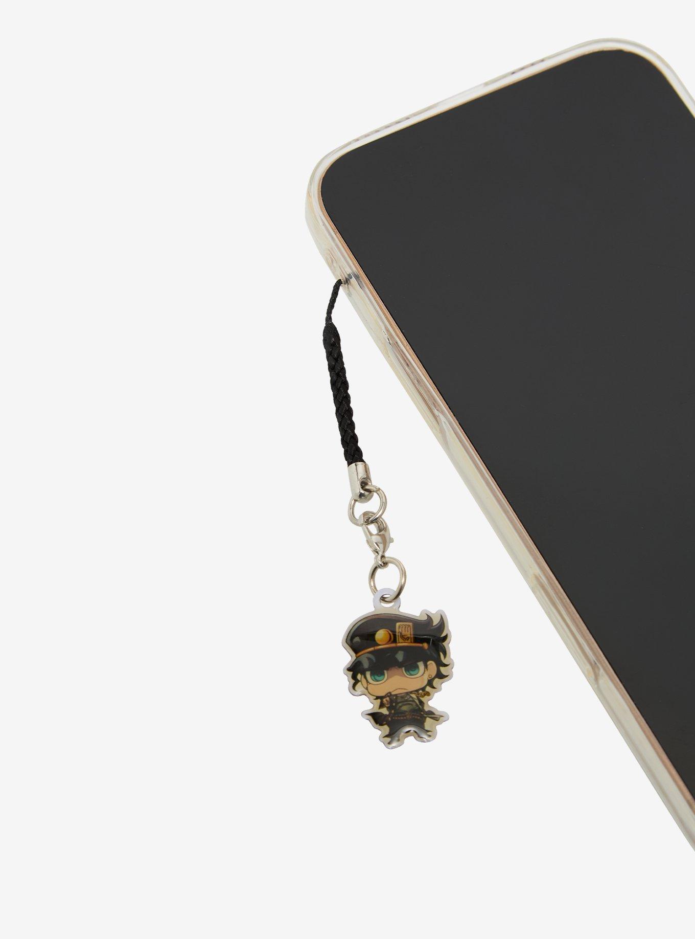 JoJo's Bizarre Adventure: Stardust Crusaders Chibi Jotaro Phone Charm Hot Topic Exclusive, , hi-res