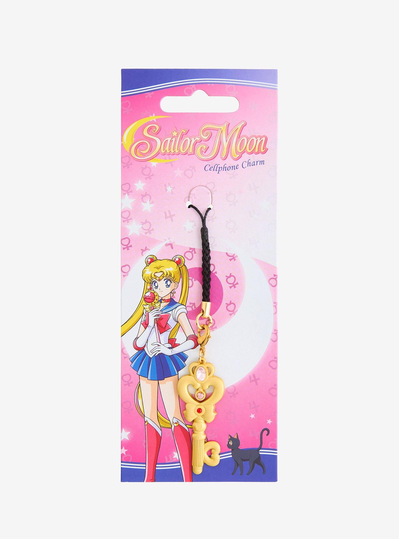 Pretty Guardian Sailor Moon Space-Time Key Phone Charm Hot Topic Exclusive, , hi-res
