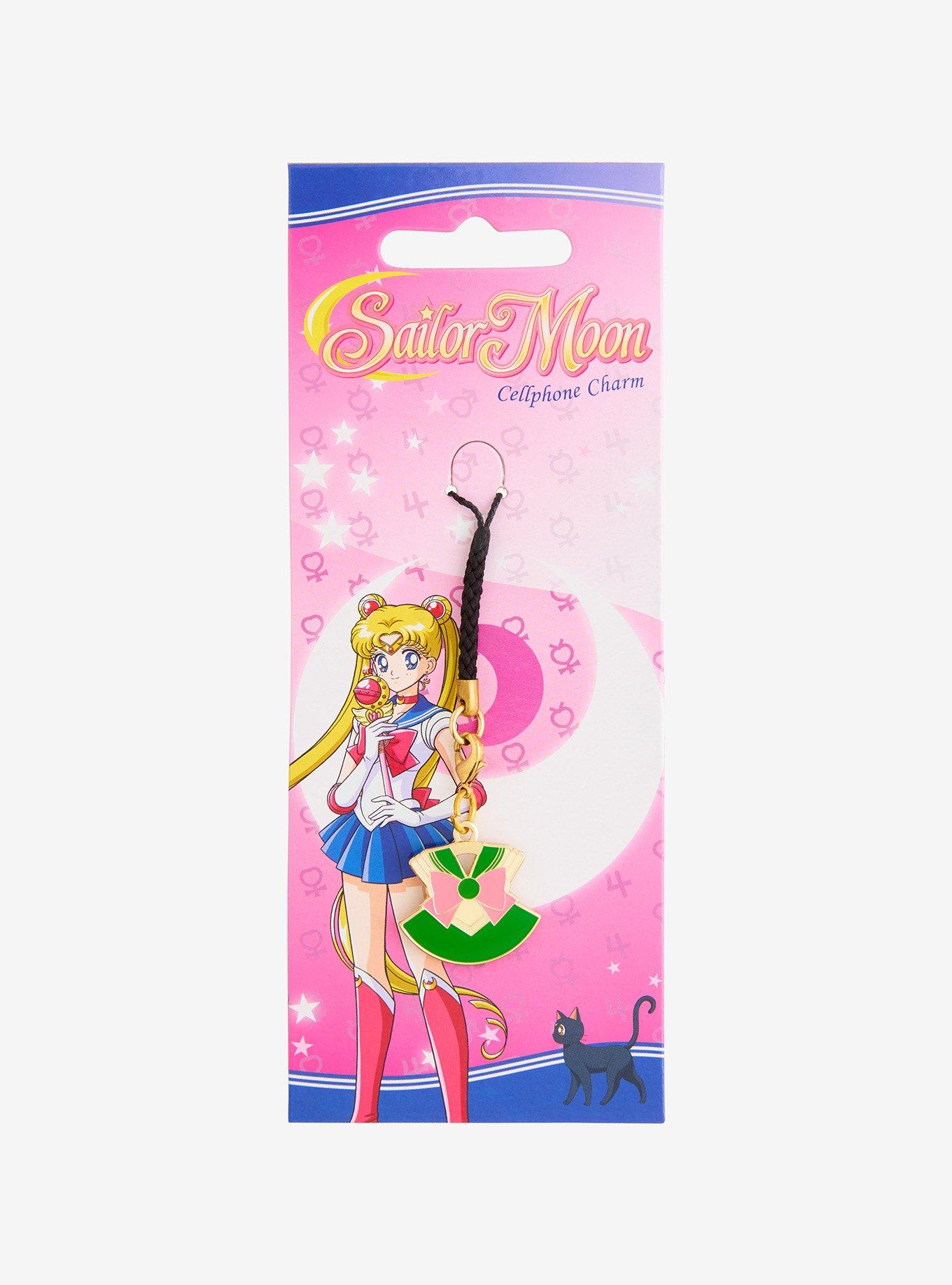 Pretty Guardian Sailor Moon Sailor Jupiter Uniform Phone Charm Hot Topic Exclusive, , hi-res