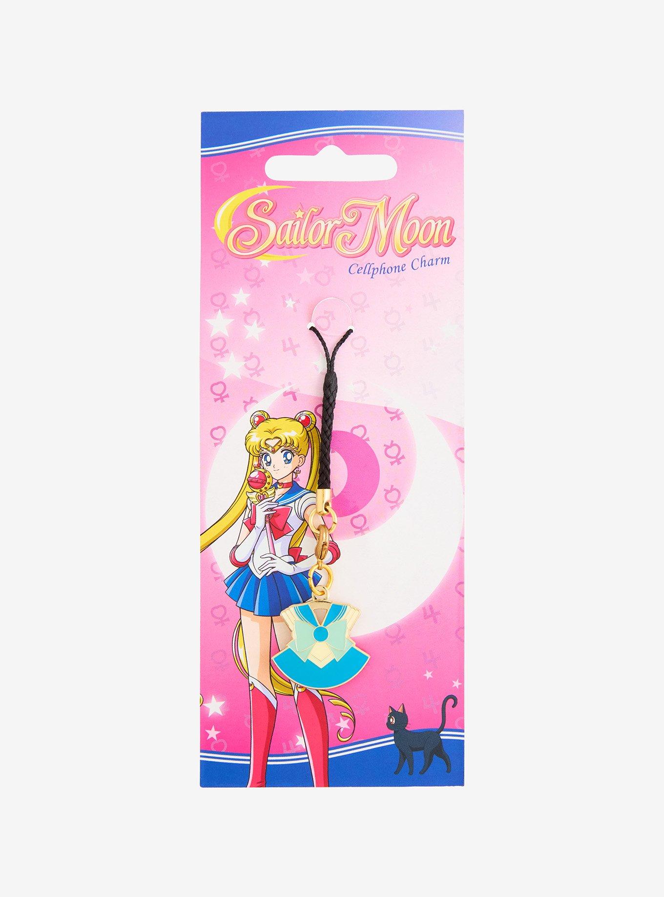 Pretty Guardian Sailor Moon Sailor Mercury Uniform Phone Charm Hot Topic Exclusive, , hi-res