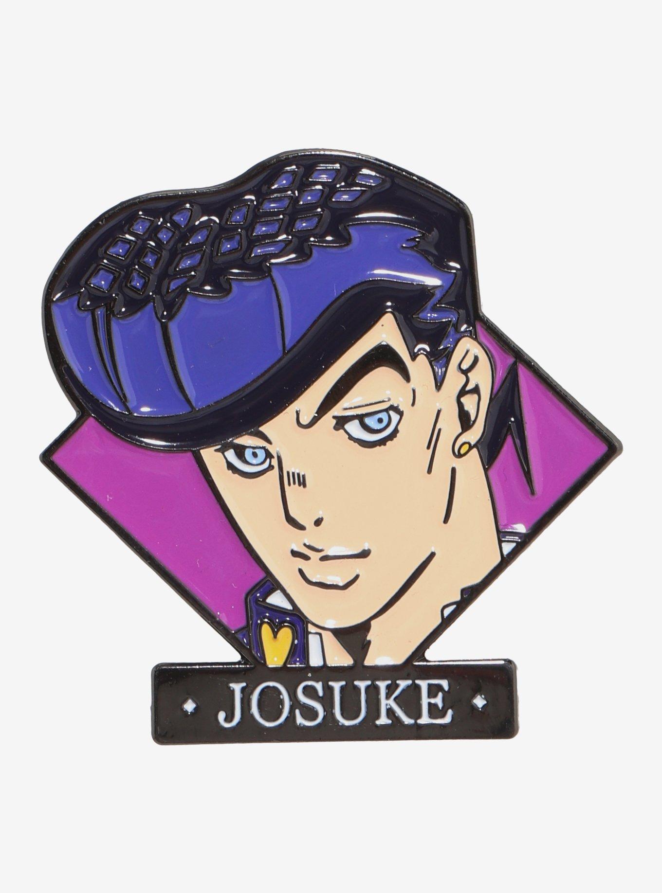 JoJo's Bizarre Adventure Josuke Diamond Portrait Enamel Pin, , hi-res