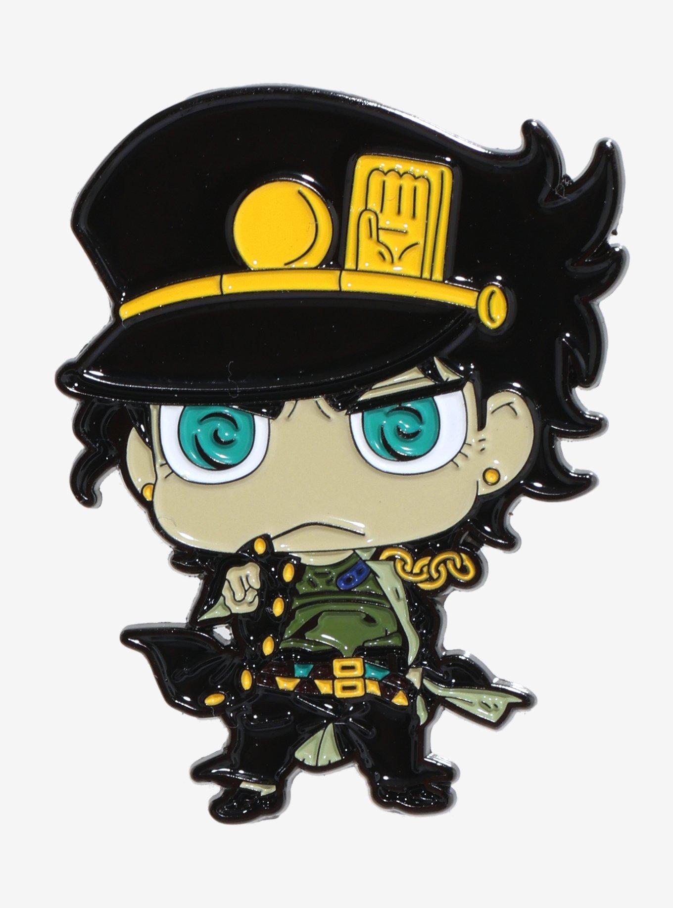 JoJo's Bizarre Adventure: Stardust Crusaders Chibi Jotaro Enamel Pin, , hi-res