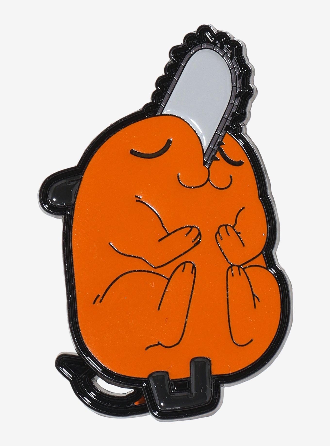 Chainsaw Man Pochita Wiggle Tail Enamel Pin, , hi-res