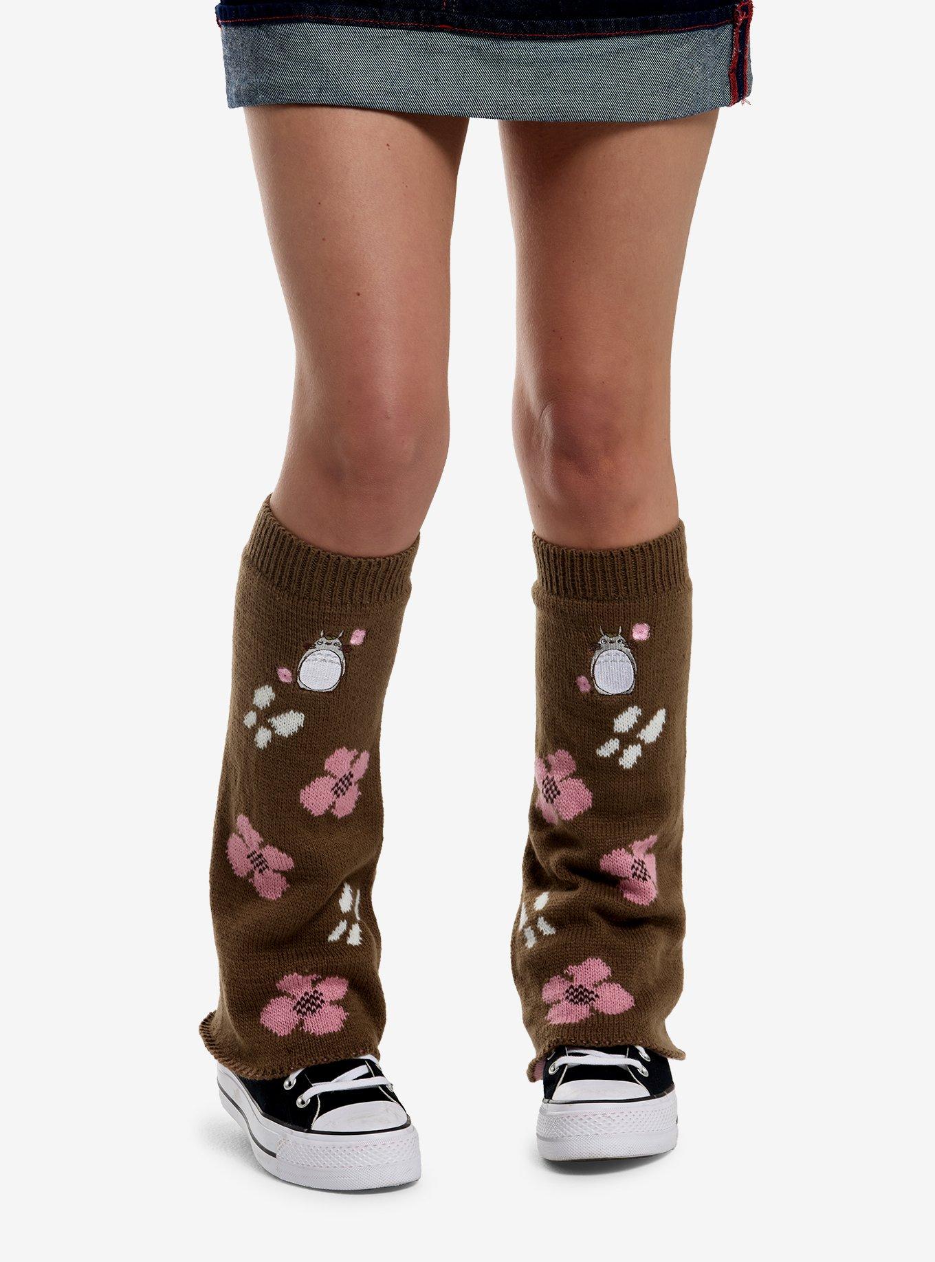 Studio Ghibli&reg; My Neighbor Totoro Floral Leg Warmers, , hi-res