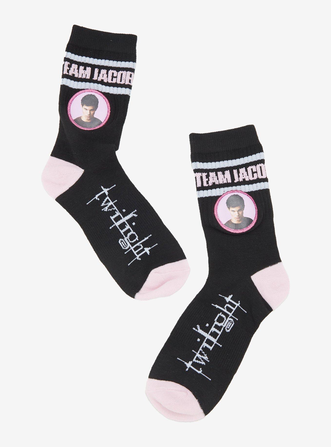 The Twilight Saga Team Jacob Crew Socks, , hi-res