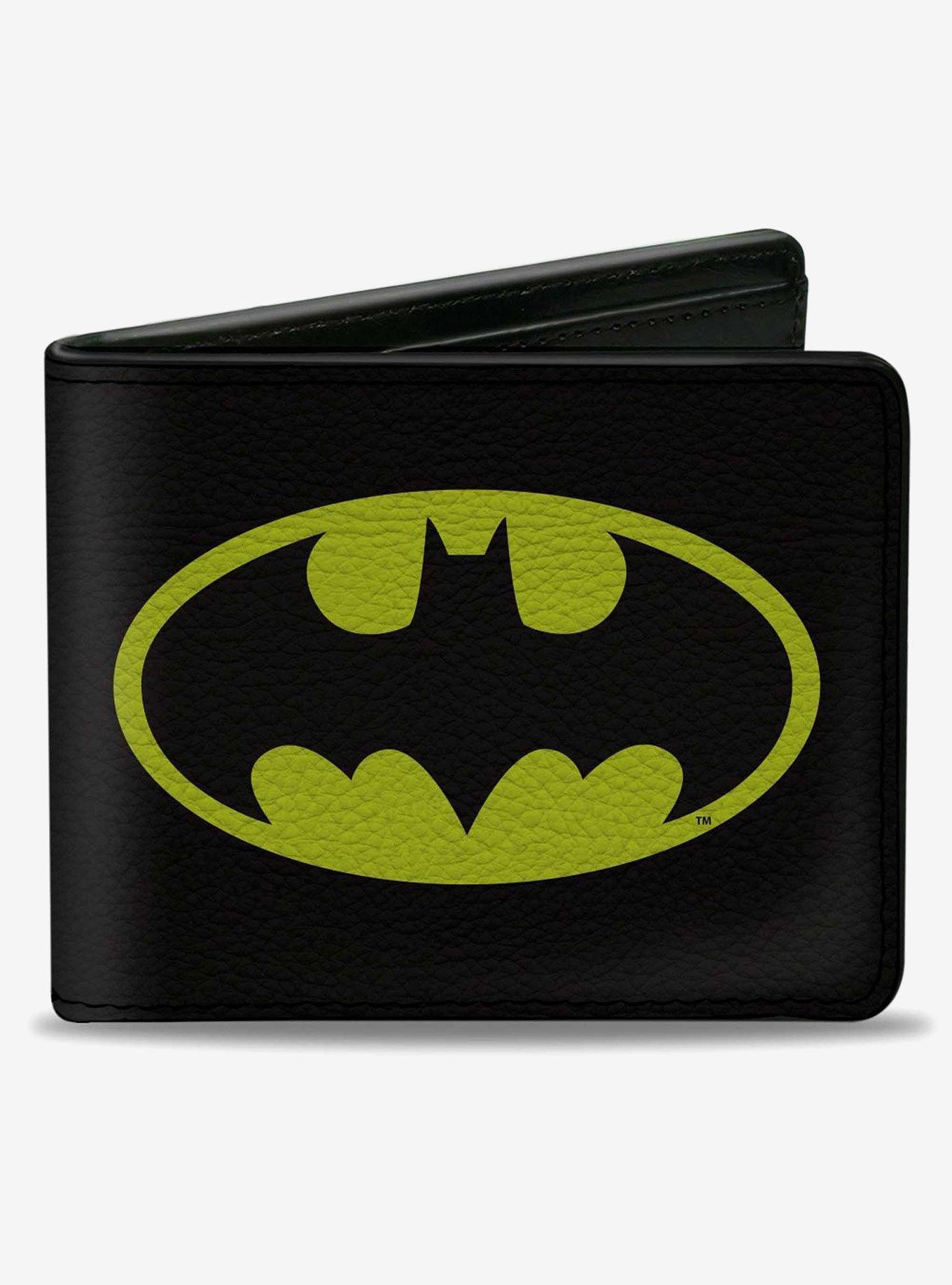 DC Comics Batman Bat Signal Logo Bifold Wallet, , hi-res