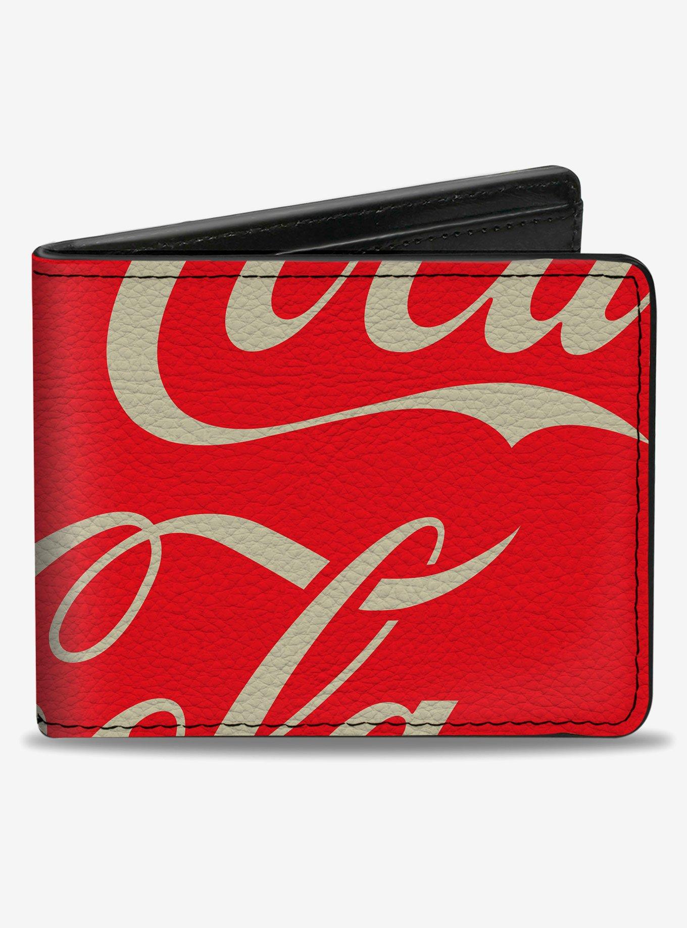 Coca-Cola Drink Coca Cola Close Up Bifold Wallet, , hi-res