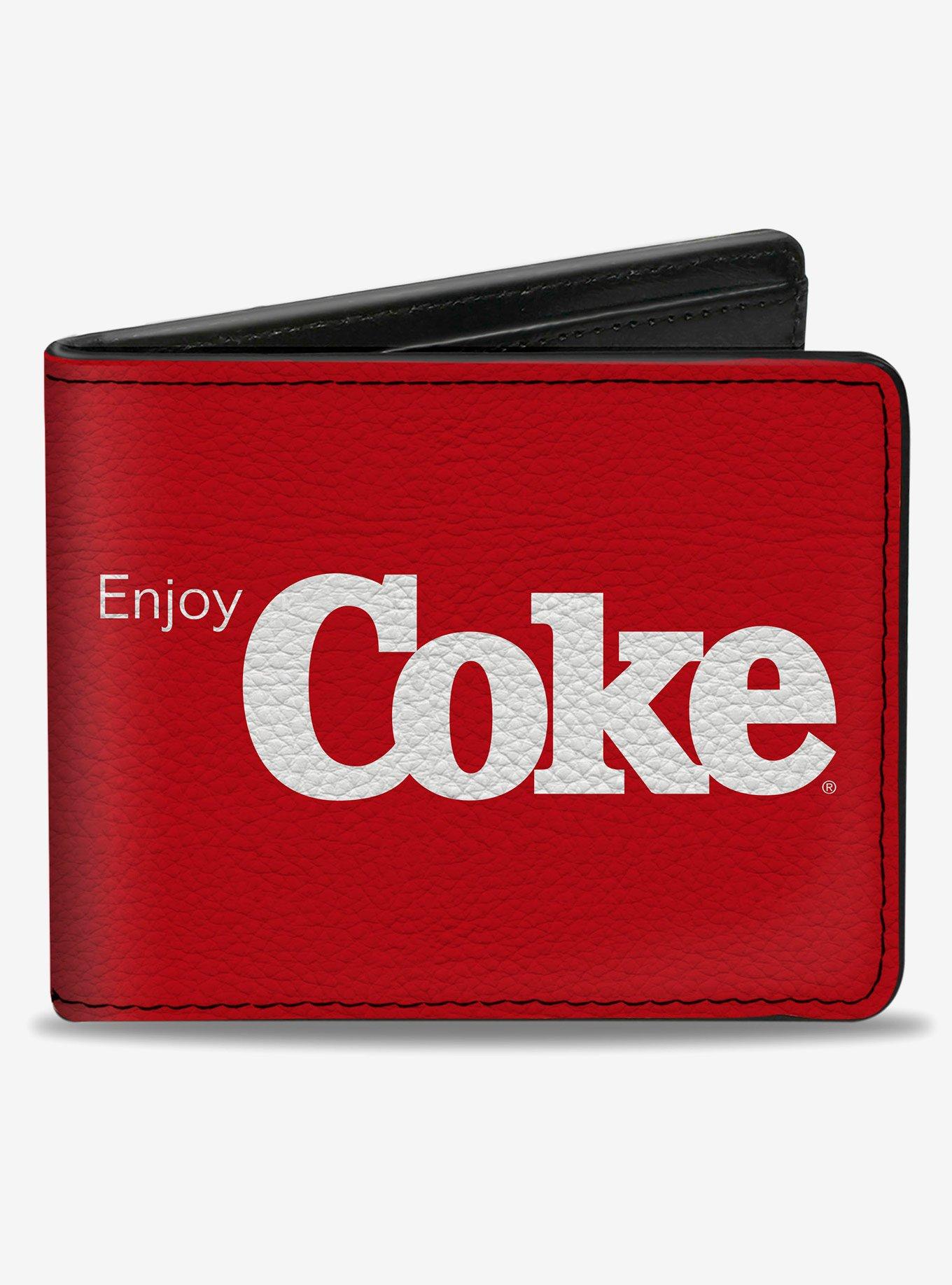 Coca-Cola Enjoy Coke Logo Bifold Wallet, , hi-res