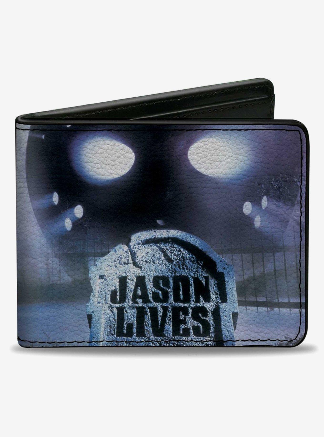 Friday the 13th Part VI Kill or Be Killed Movie Poster Title Bifold Wallet, , hi-res
