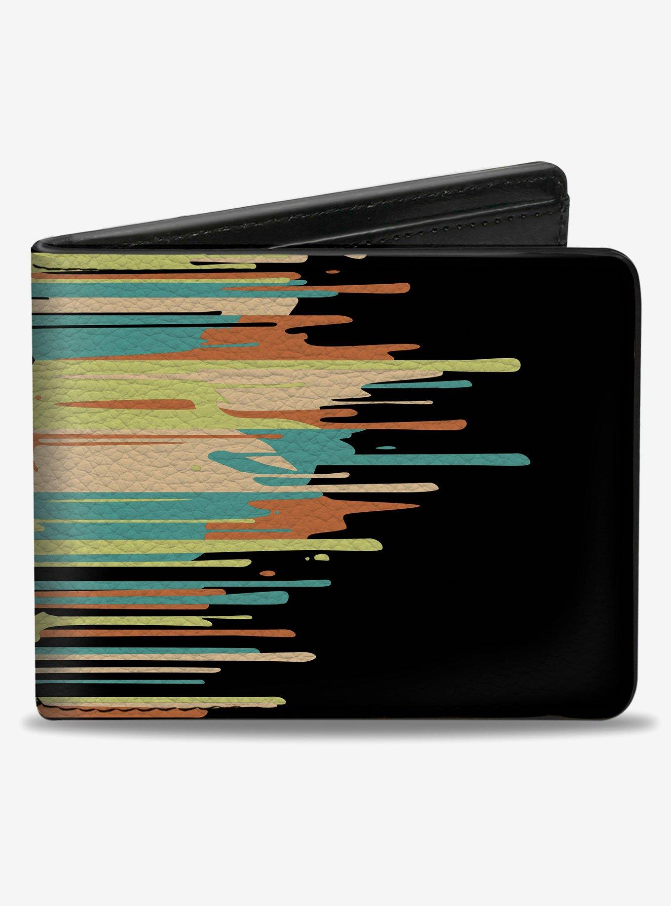 Nerf Text Splatter Bifold Wallet, , hi-res