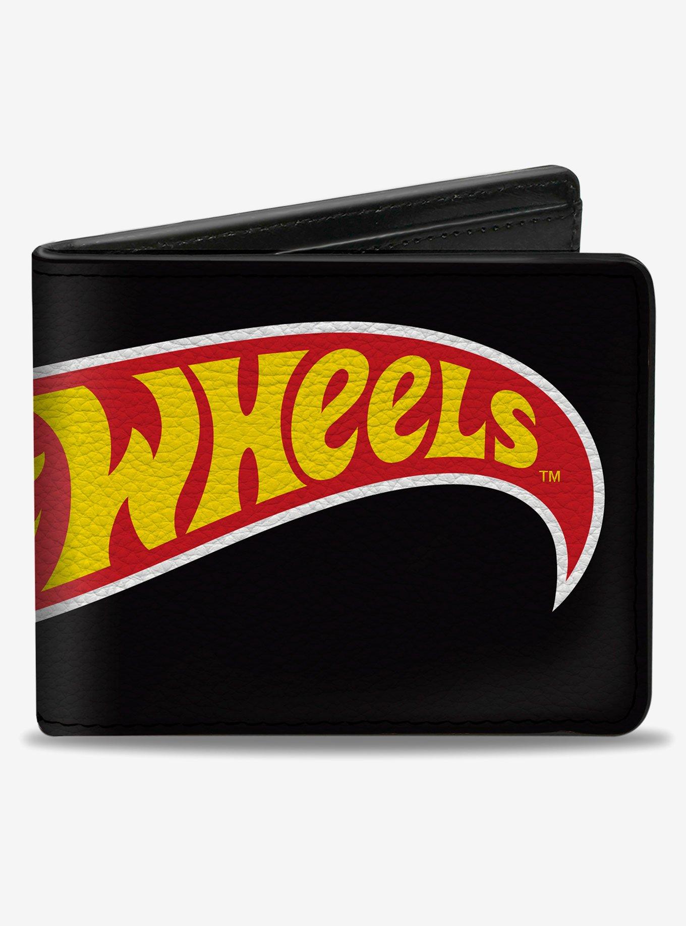 Mattel Hot Wheels Classic Flame Logo Stretch Bifold Wallet, , hi-res