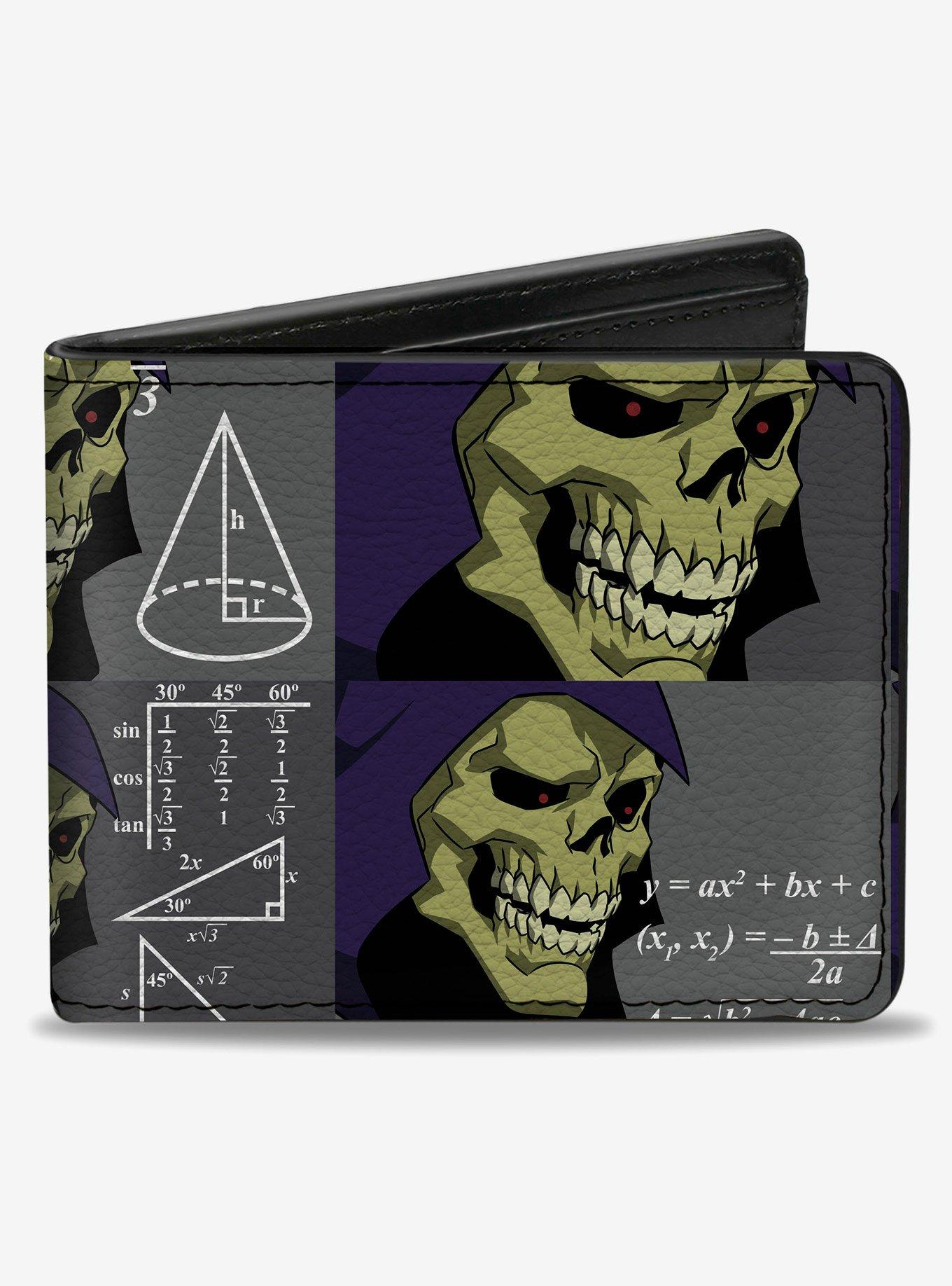 Masters of the Universe Masters of the Universe Skeletor Formula Pose Blocks Bifold Wallet, , hi-res