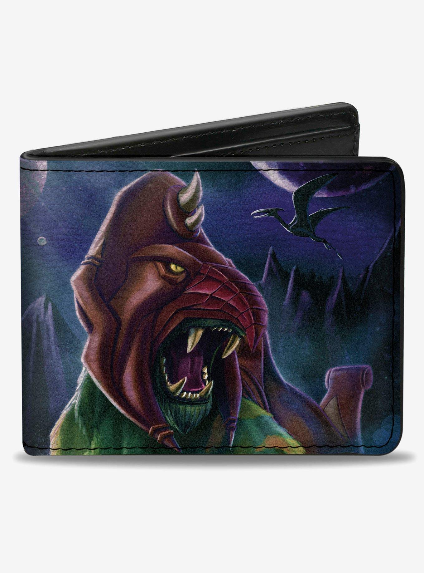 Masters of the Universe Masters of the Universe Revelation Battle Cat Pose and Logo Bifold Wallet, , hi-res