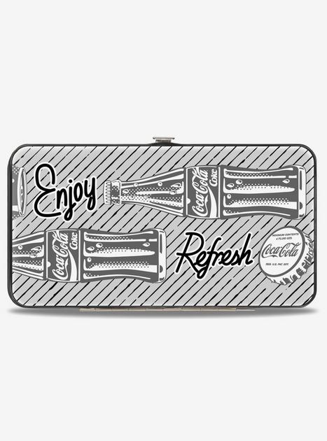 Coca-Cola Enjoy Refresh Can and Bottle Hinged Wallet | Hot Topic