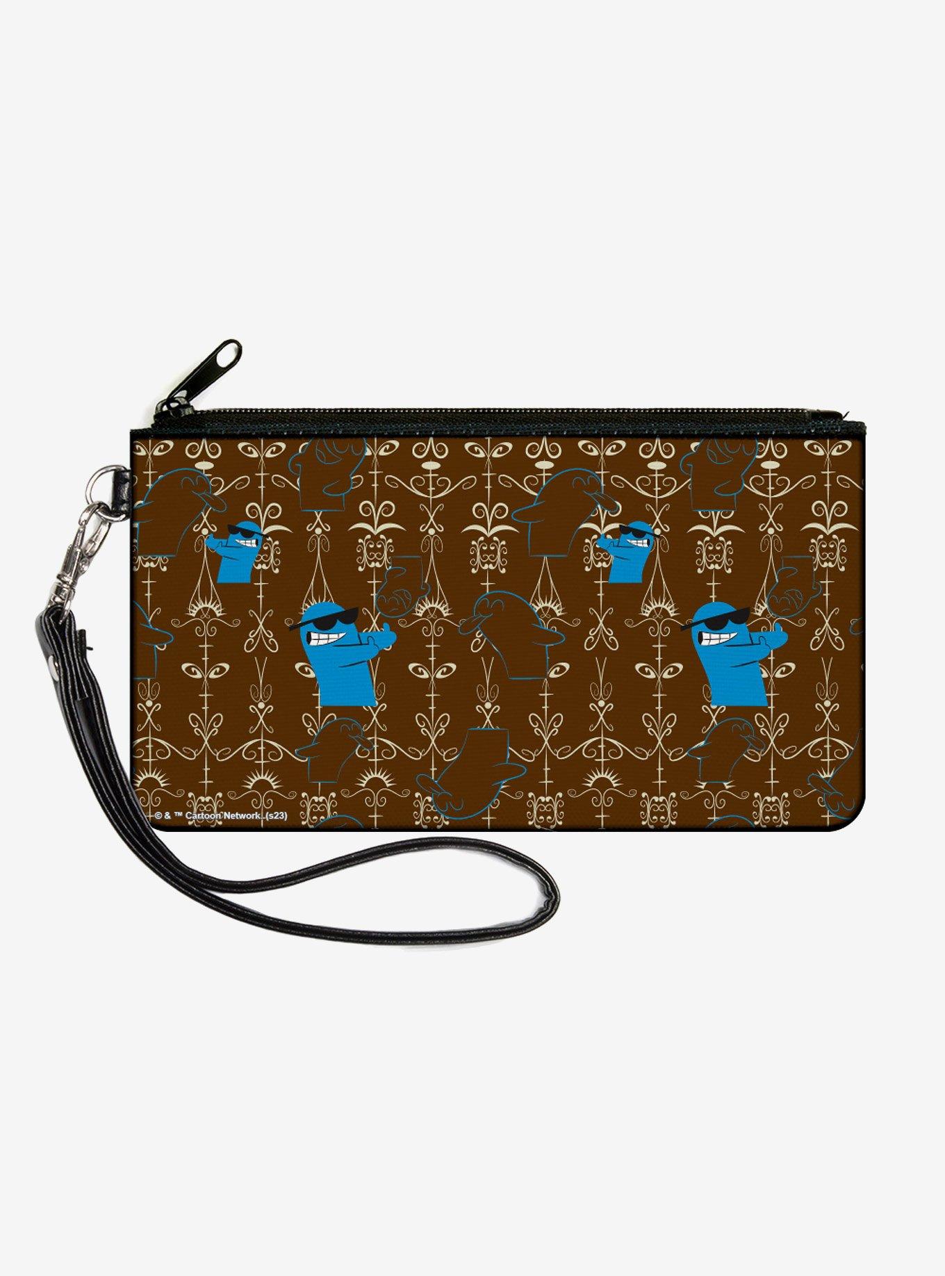 Fosters Home For Imaginary Friends Bloo Poses Zip Clutch Wallet, , hi-res
