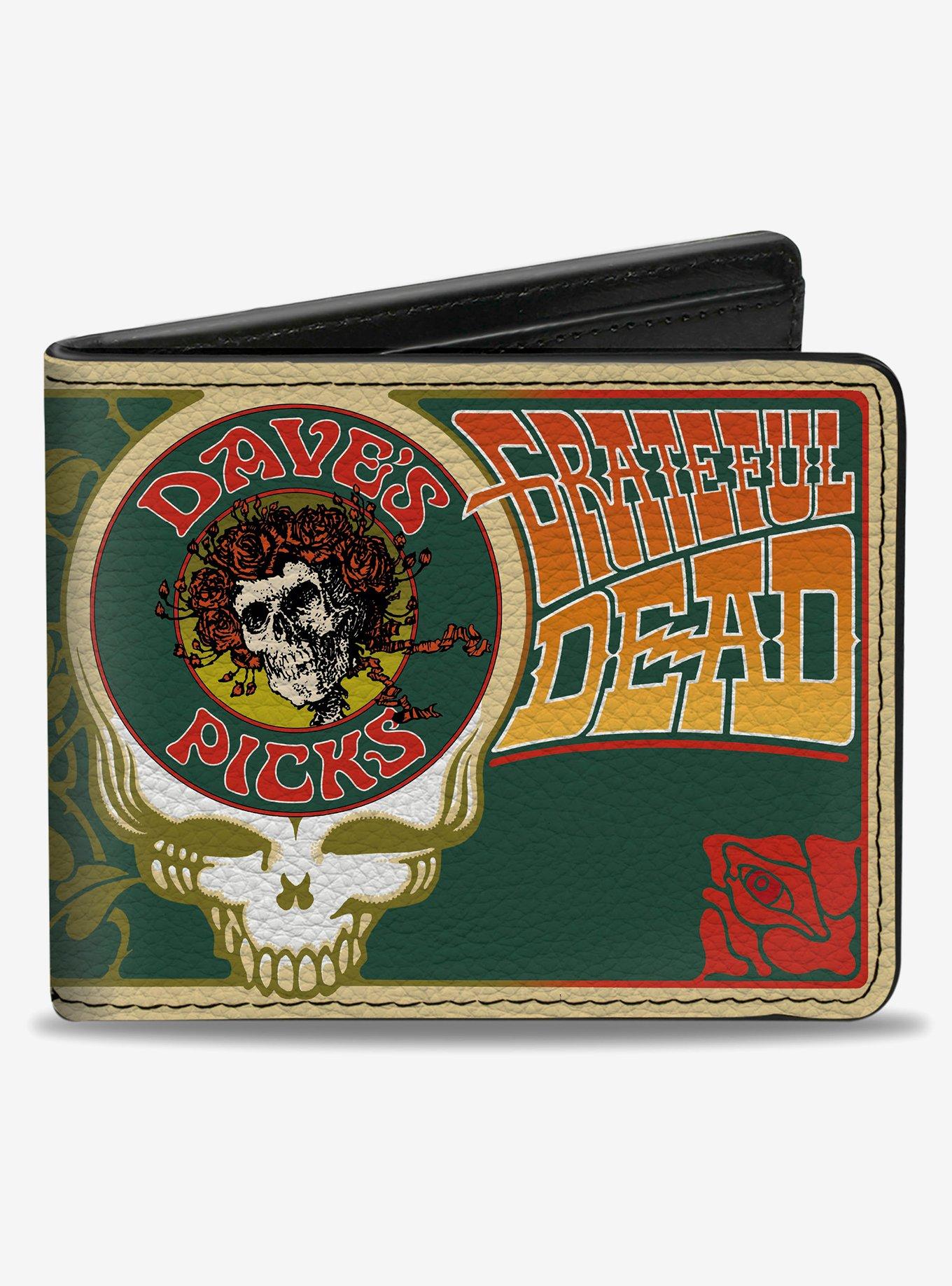 Grateful Dead Daves Picks Bonus 2012 Landover Cover Art Bifold Wallet, , hi-res