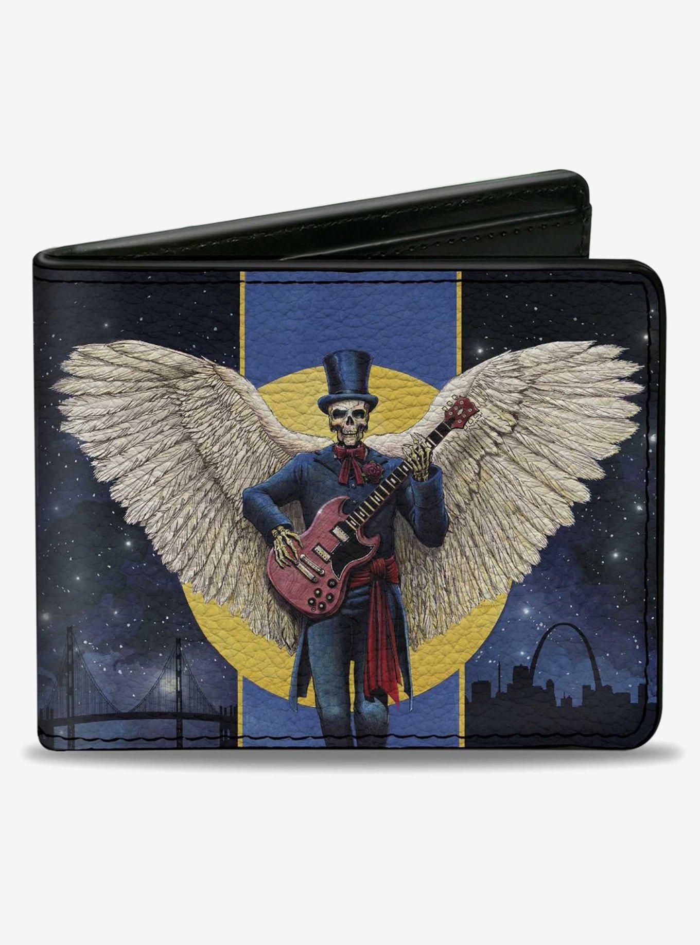 Grateful Dead Daves Picks V6 San Francisco St Louis Cover Art Bifold Wallet, , hi-res