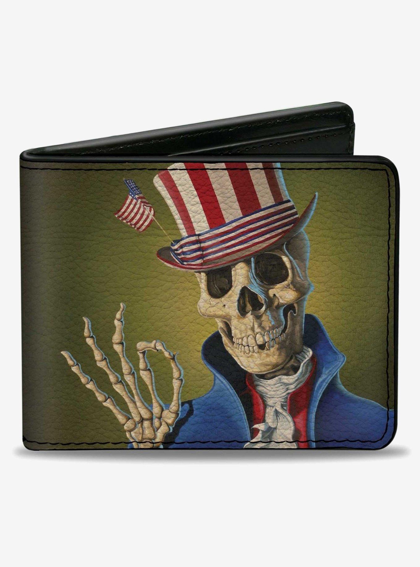 Grateful Dead Dave's Picks Volume Four College of William and Mary Uncle Sam Cover Art Bifold Wallet, , hi-res