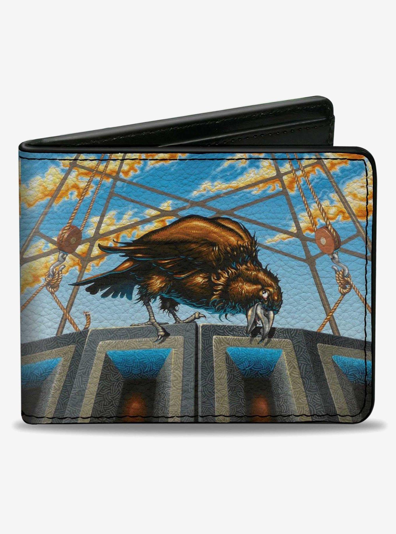 Grateful Dead Daves Picks V2 Dillon Stadium Raven Cover Art Bifold Wallet, , hi-res