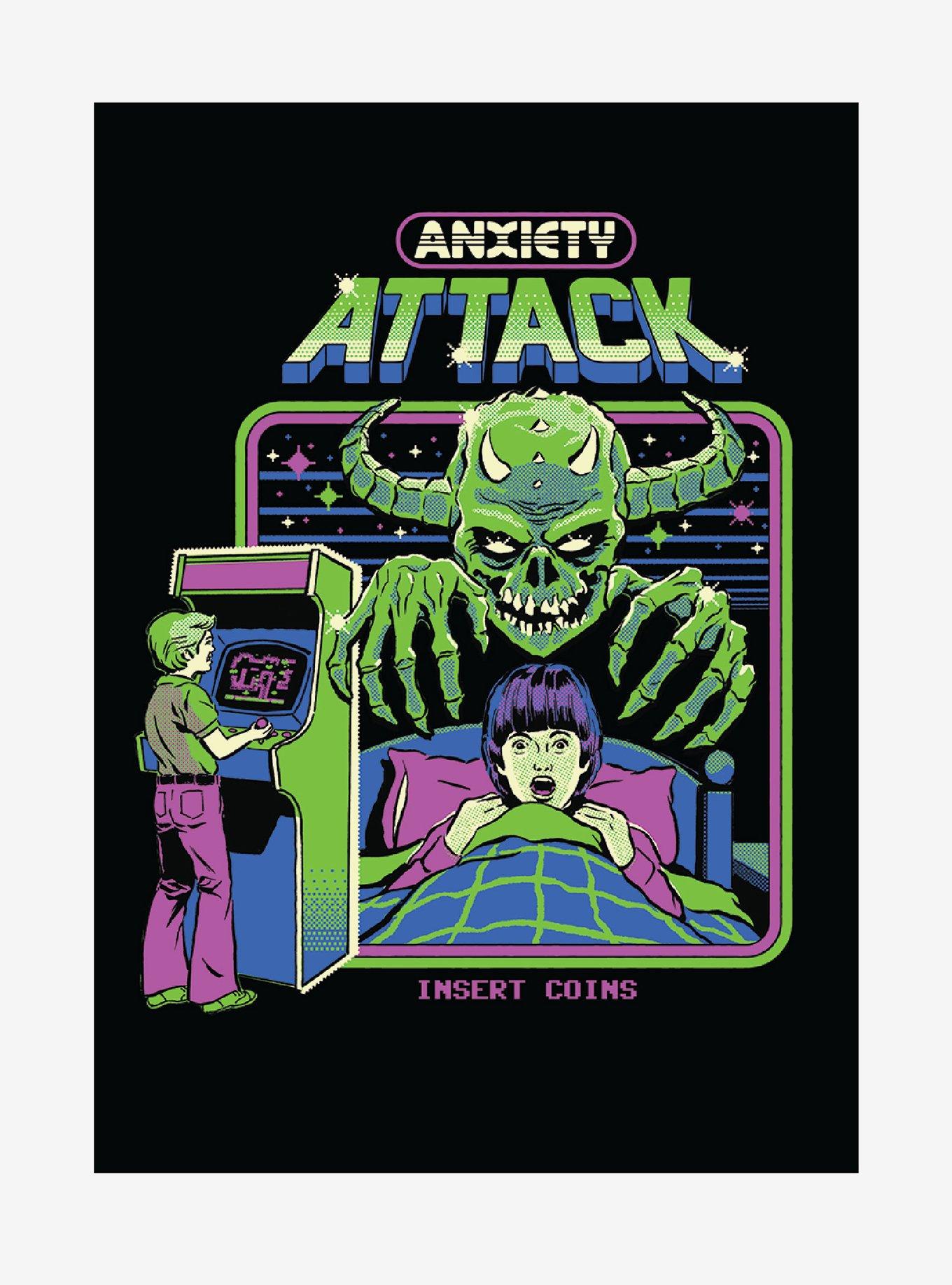 Anxiety Attack Game Magnet By Steven Rhodes, , hi-res