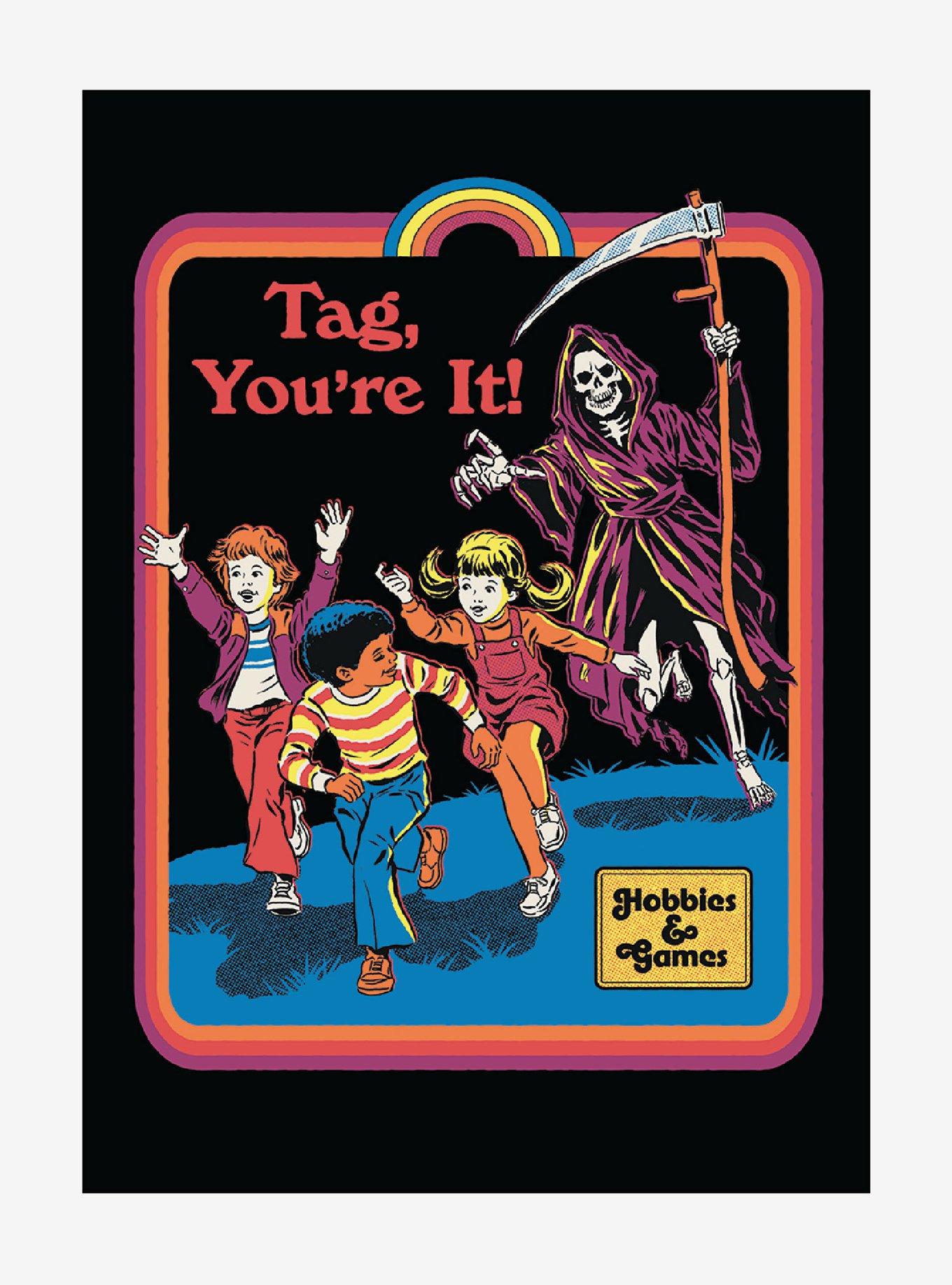 Grim Reaper Tag Magnet By Steven Rhodes, , hi-res