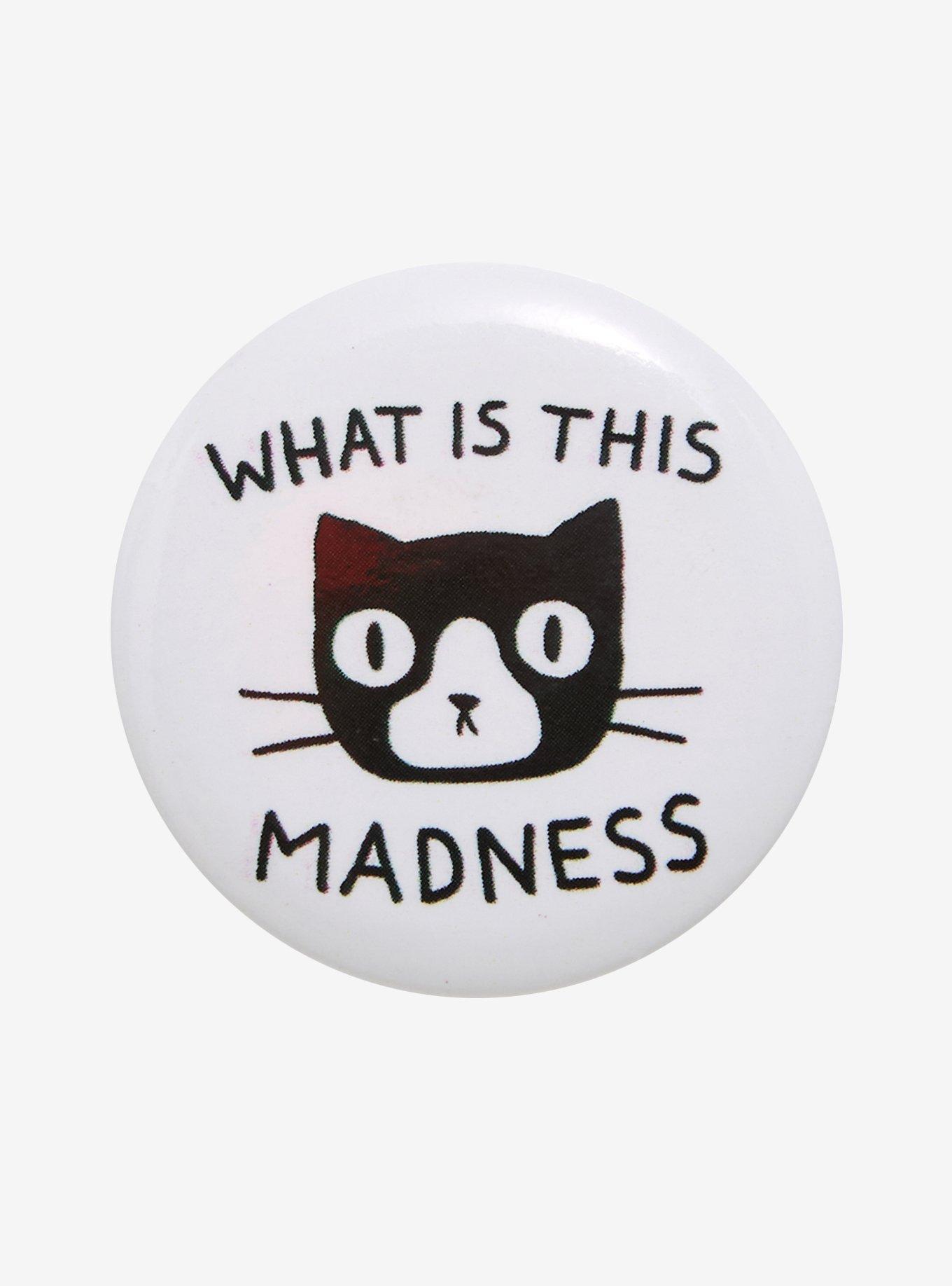 Madness Cat Magnet By Fox Shiver, , hi-res