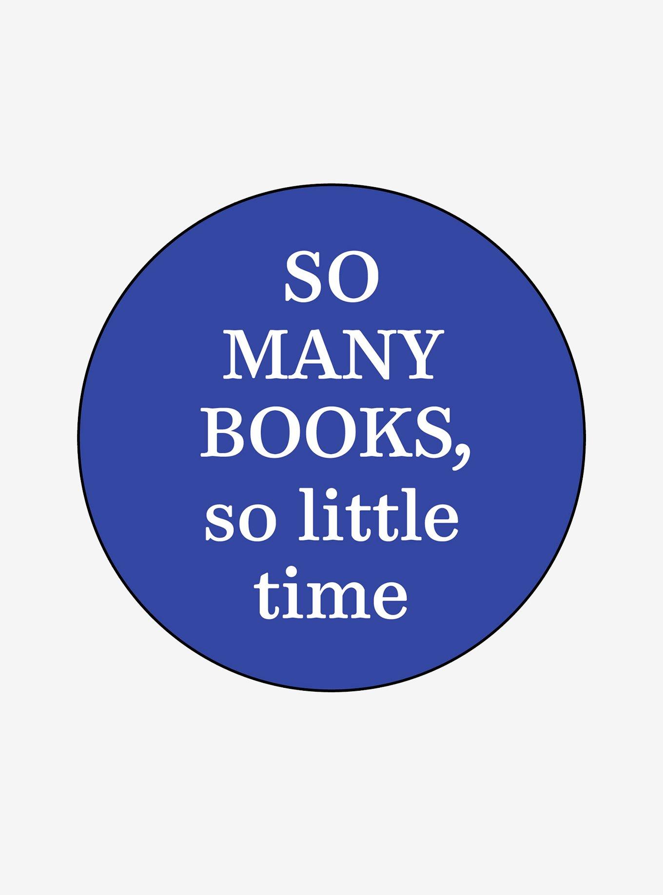 Many Books Little Time Magnet, , hi-res
