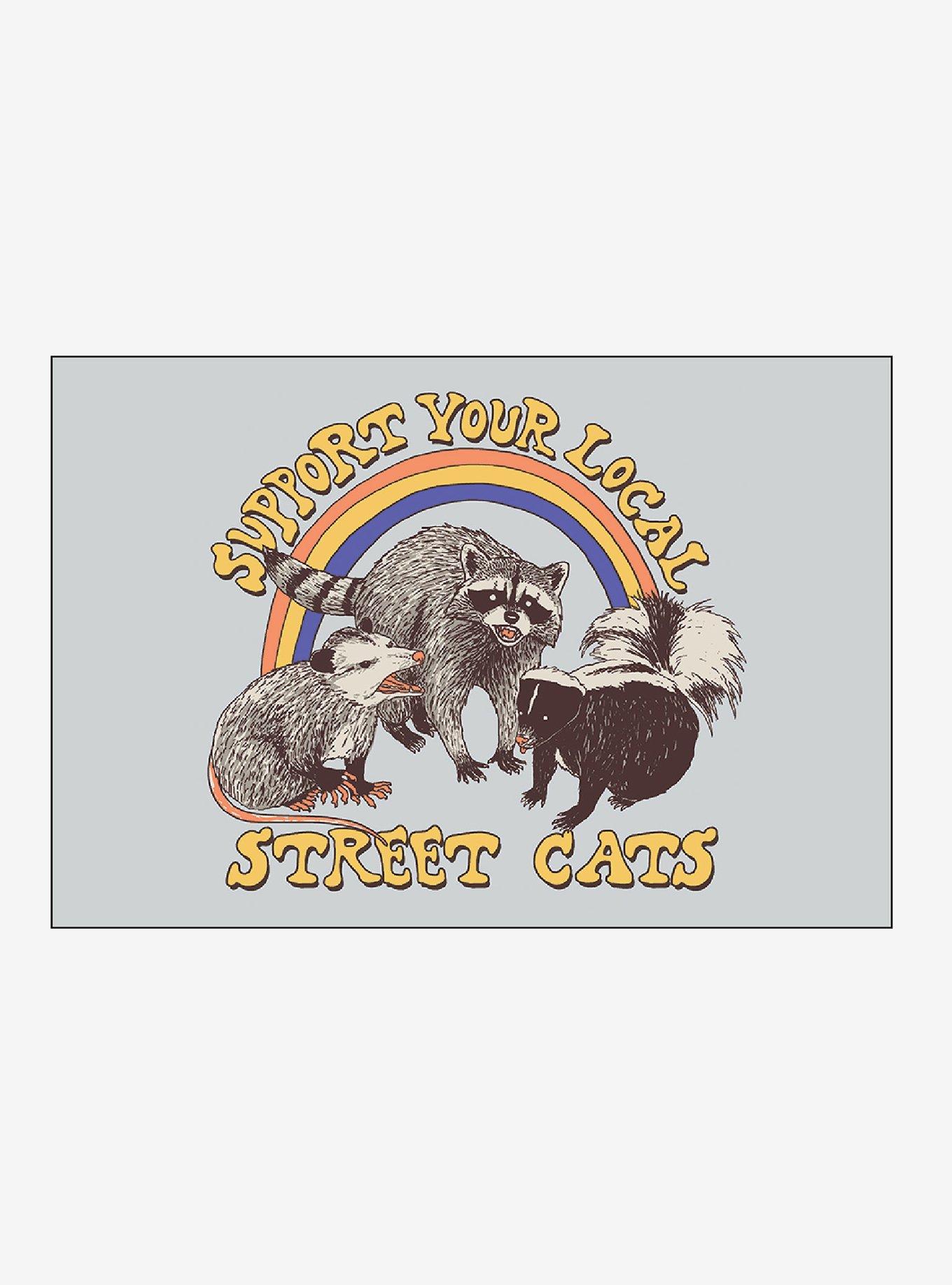 Support Local Street Cats Magnet By Hillary White Rabbit, , hi-res