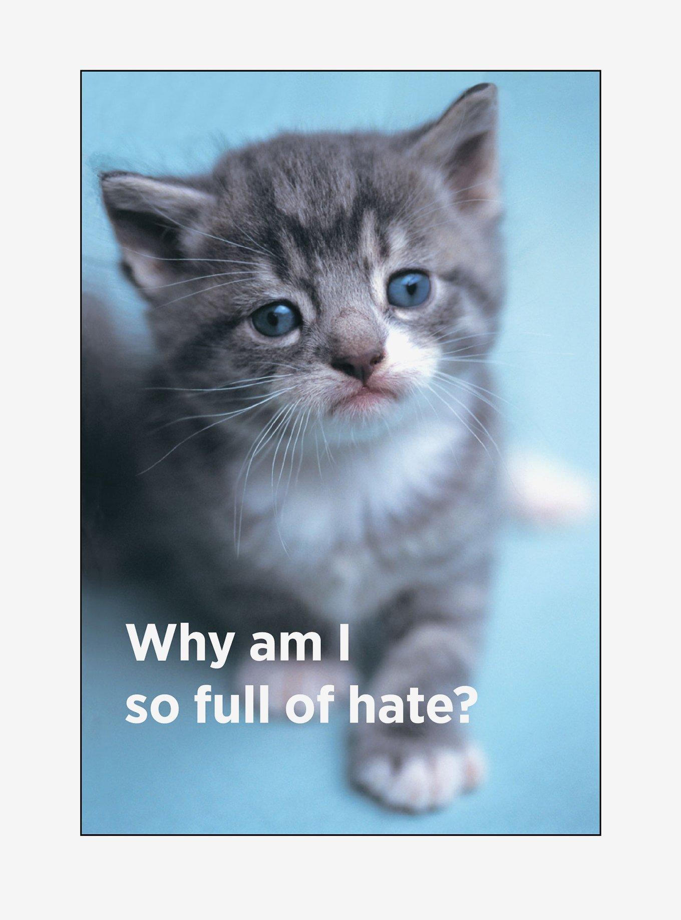 Kitten Full Of Hate Magnet, , hi-res