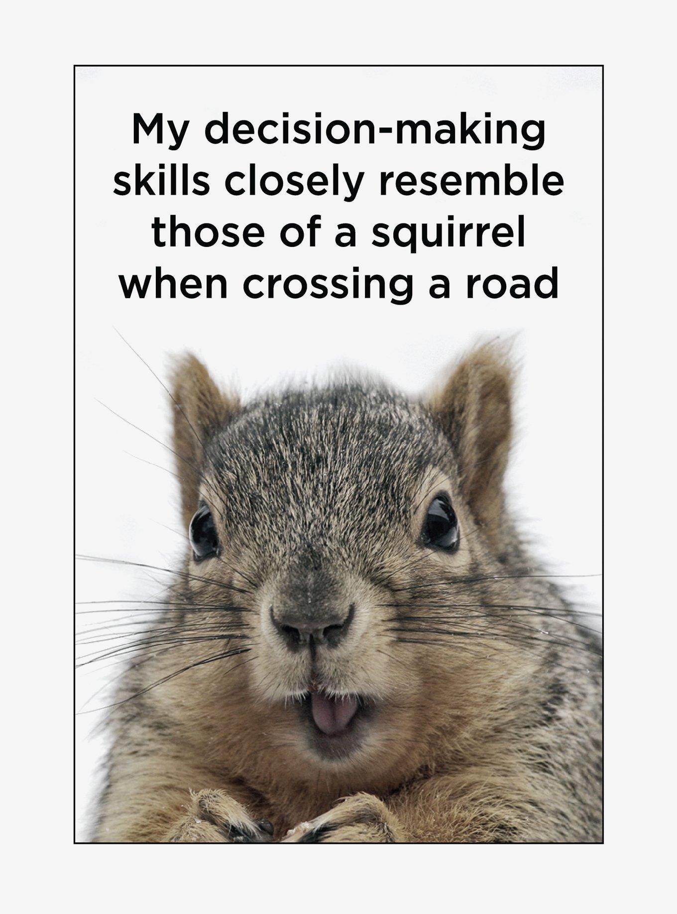 Squirrel Decision Making Magnet, , hi-res
