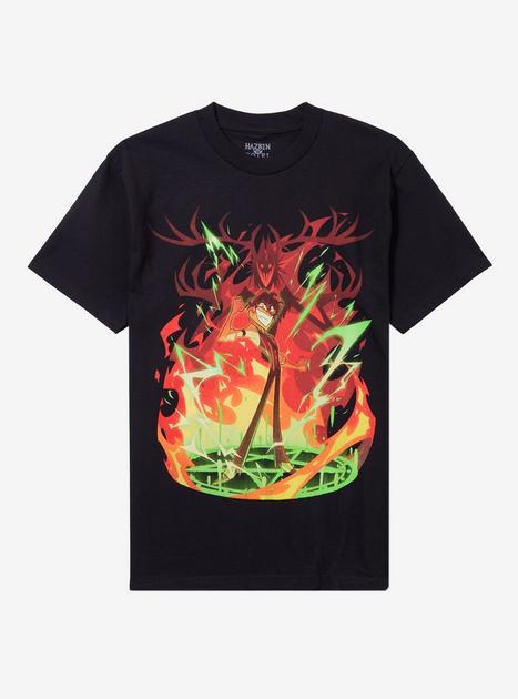 Hot Topic ハズビンホテル アラスター Tシャツ L LG サイズ Hazbin Hotel Alastor Human Form T-Shirt | Hot Topic