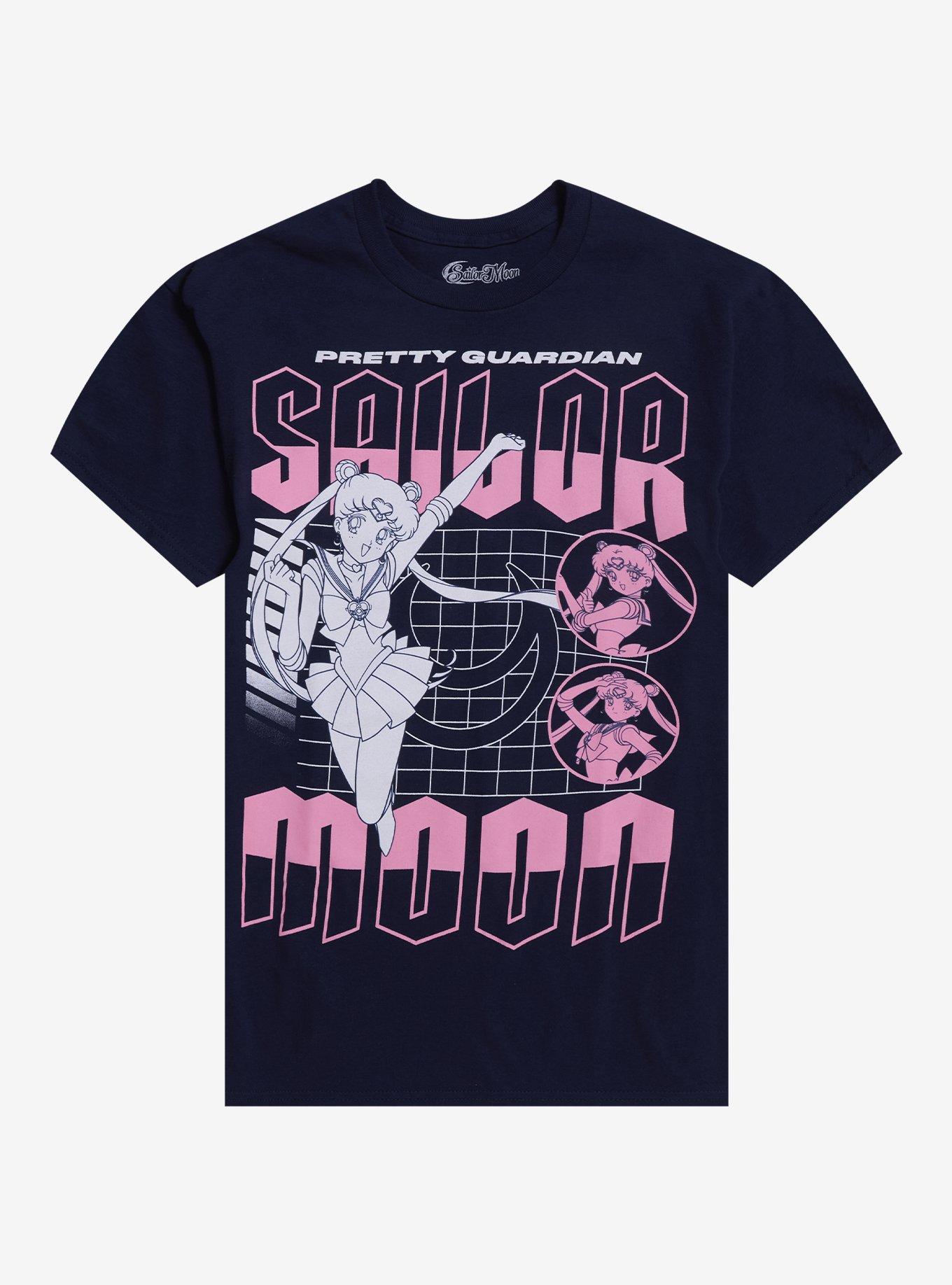 Pretty Guardian Sailor Moon Grid Profile T-Shirt, , hi-res