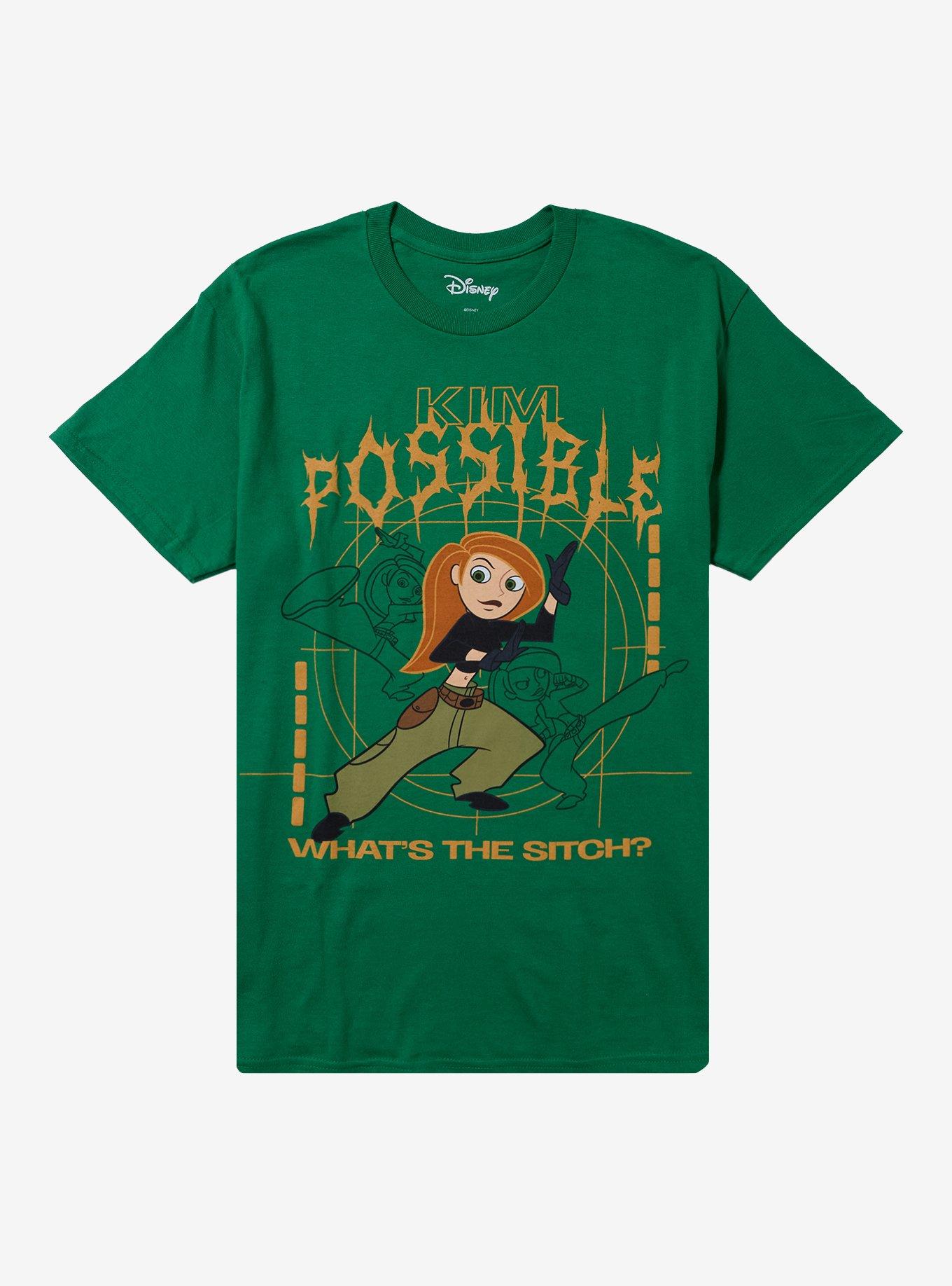 Disney Kim Possible Portrait Metal T-Shirt, , hi-res