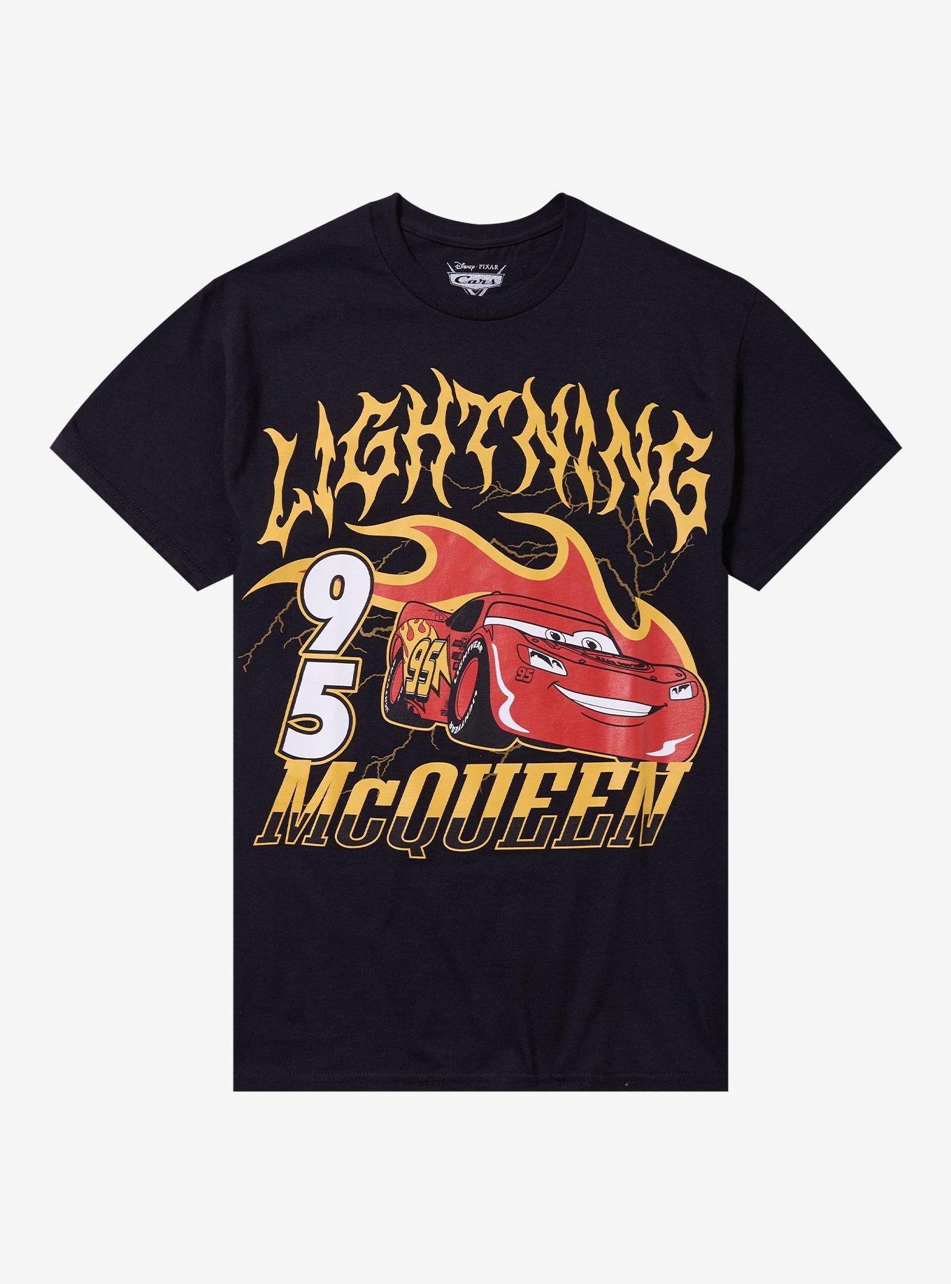 Disney Pixar Cars Lightning McQueen Metal T-Shirt, , hi-res