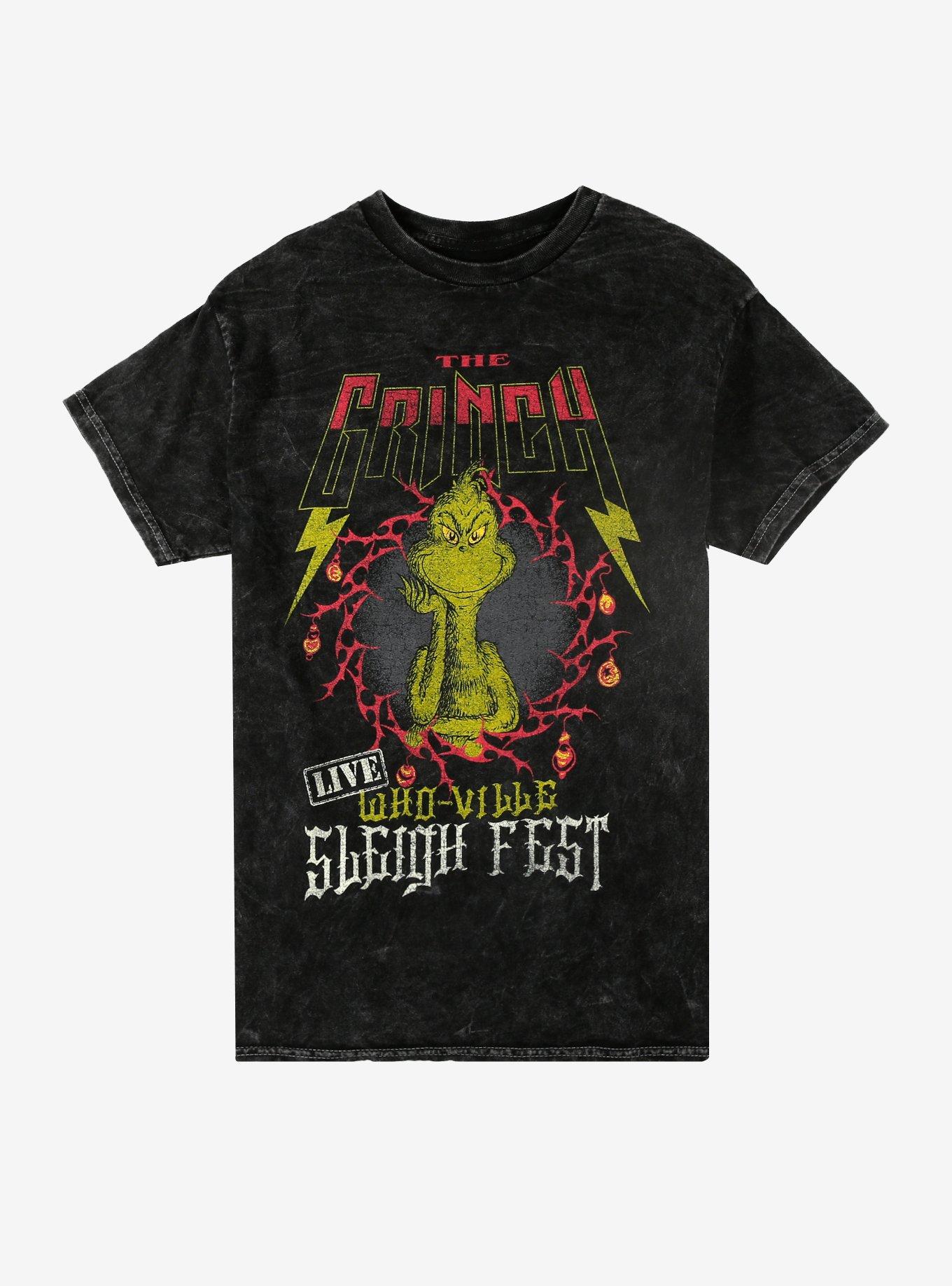 Dr. Seuss How The Grinch Stole Christmas! Grinch Metal T-Shirt, , hi-res