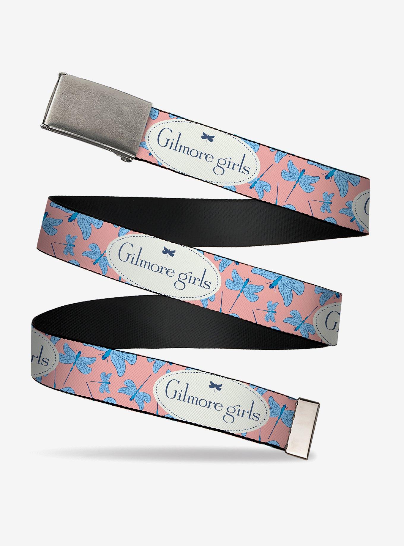 Gilmore Girls Title Logo and Dragon Flies Clamp Buckle Belt, , hi-res