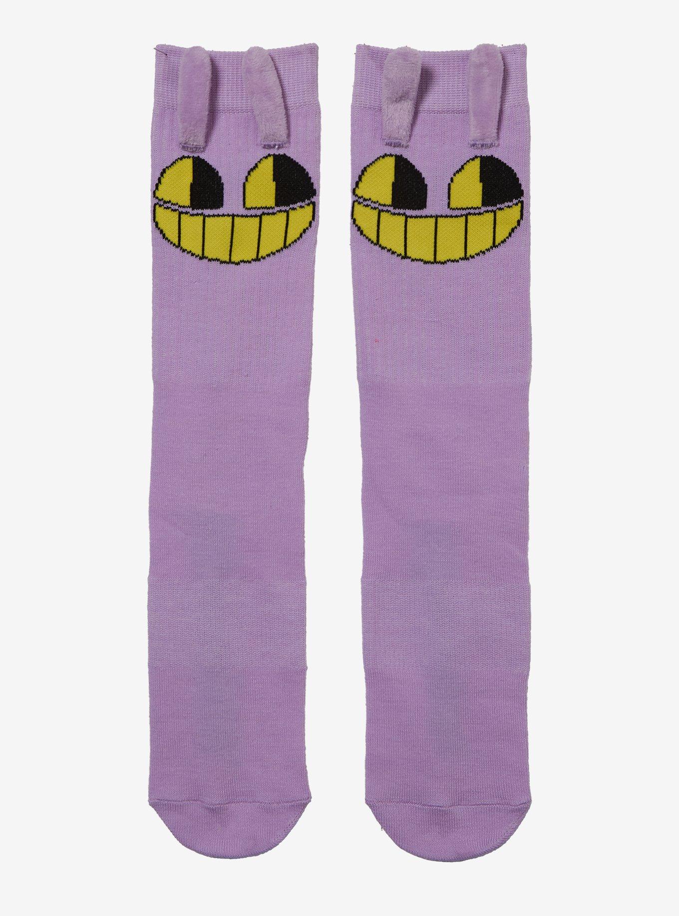 The Amazing Digital Circus Jax Crew Socks, , hi-res