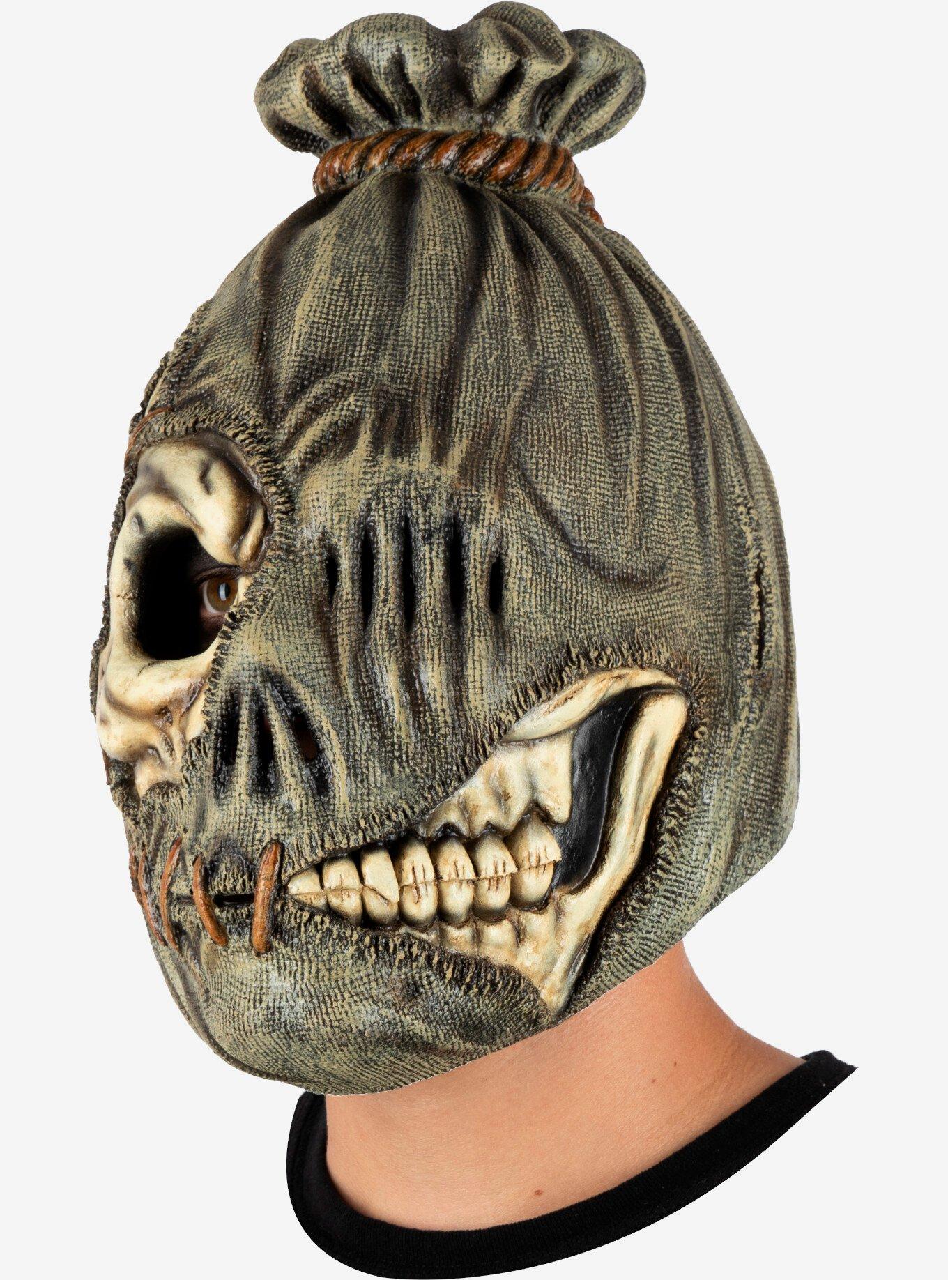 Scarecrow Skull Head Latex Mask, , hi-res