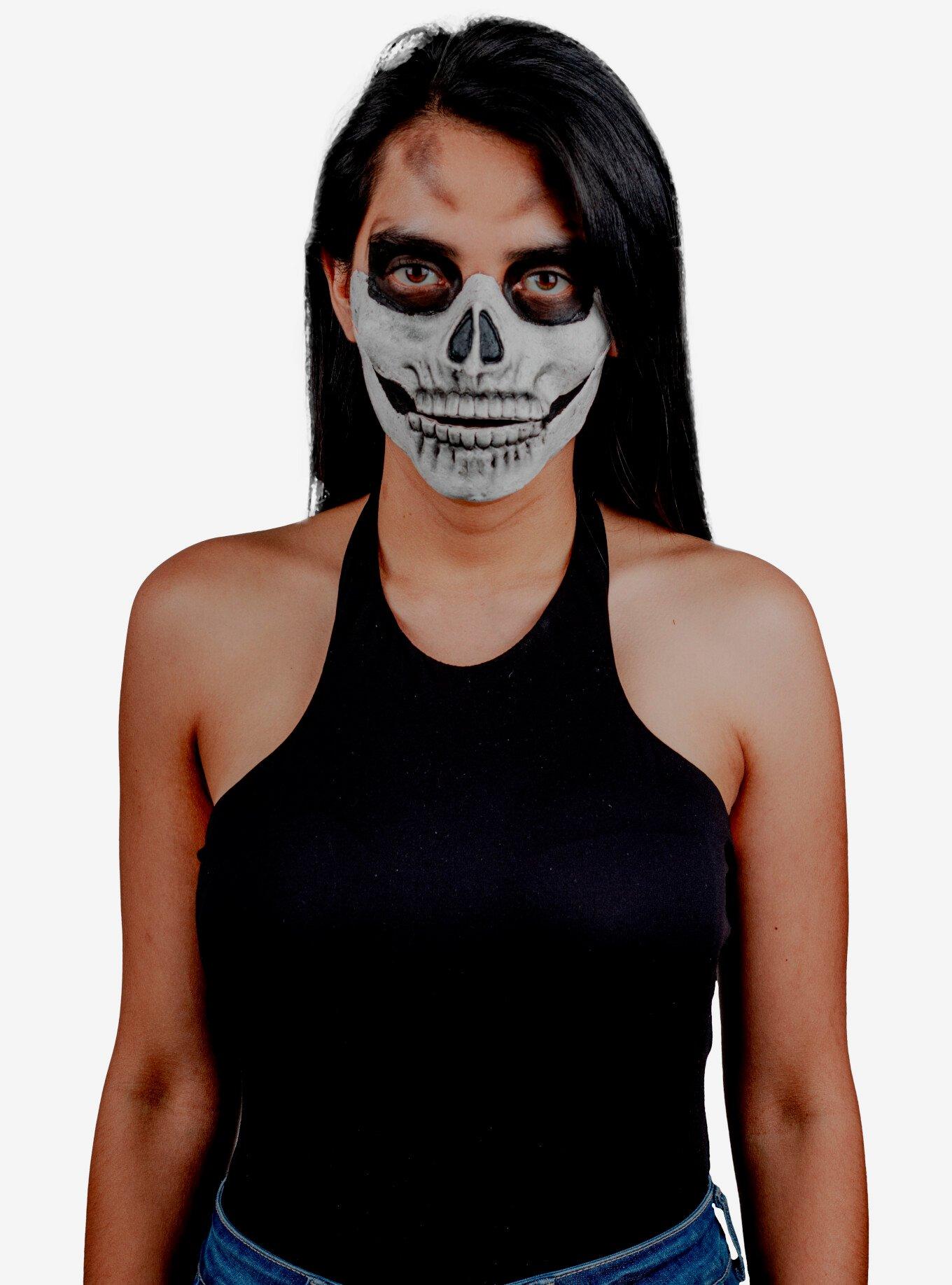 Skull Mouth White Latex SFX Appliance, , hi-res