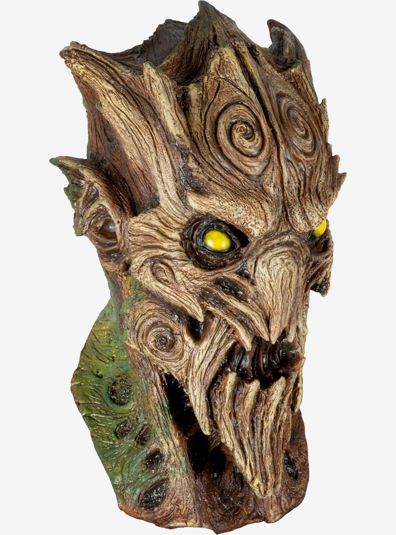 Wood Spirit Man Latex Mask With Neck, , hi-res