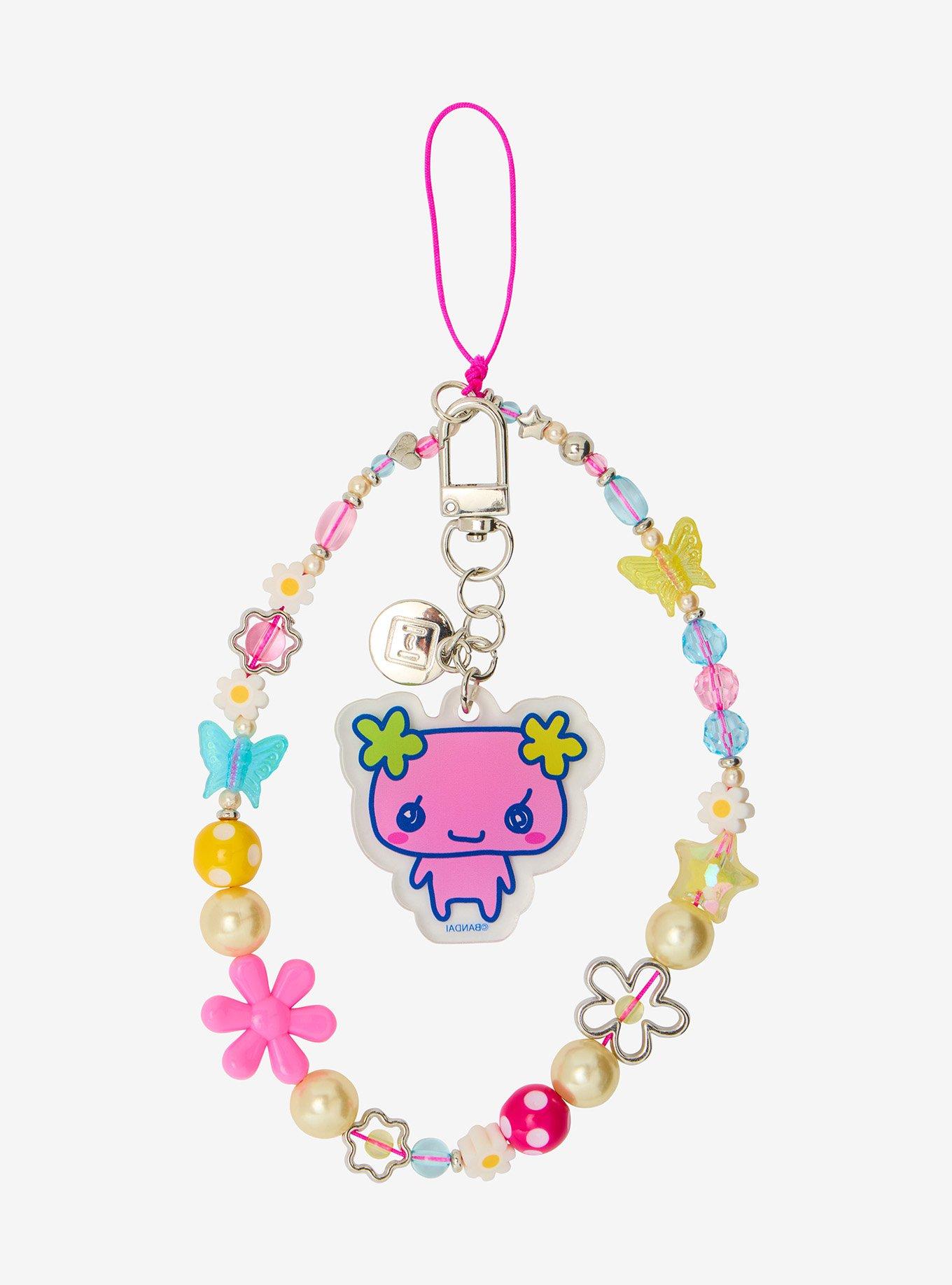 Hamee Tamagotchi Furawatchi Beaded Phone Charm, , hi-res