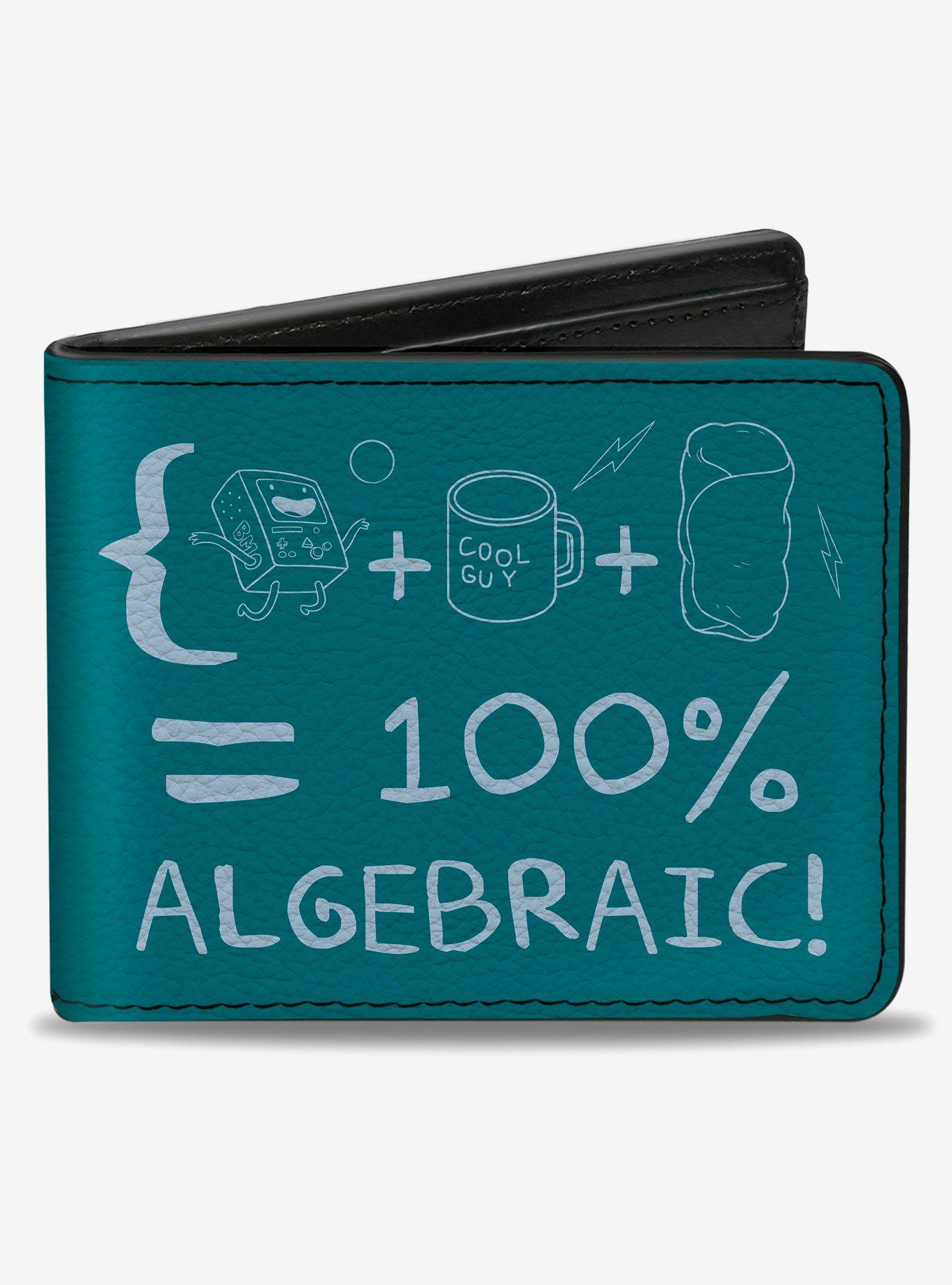 Adventure Time 100% Algebraic Formula Bifold Wallet, , hi-res