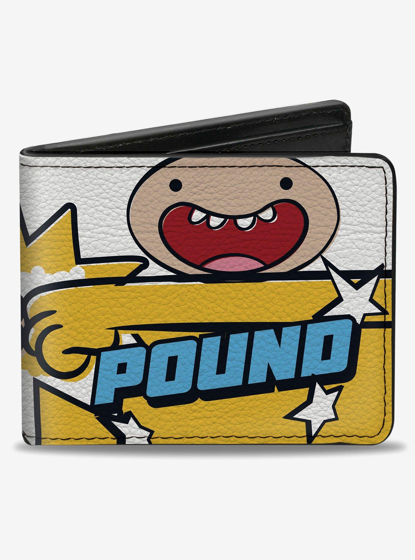 Adventure Time Jake and Finn Trust Pound Pose Bifold Wallet, , hi-res