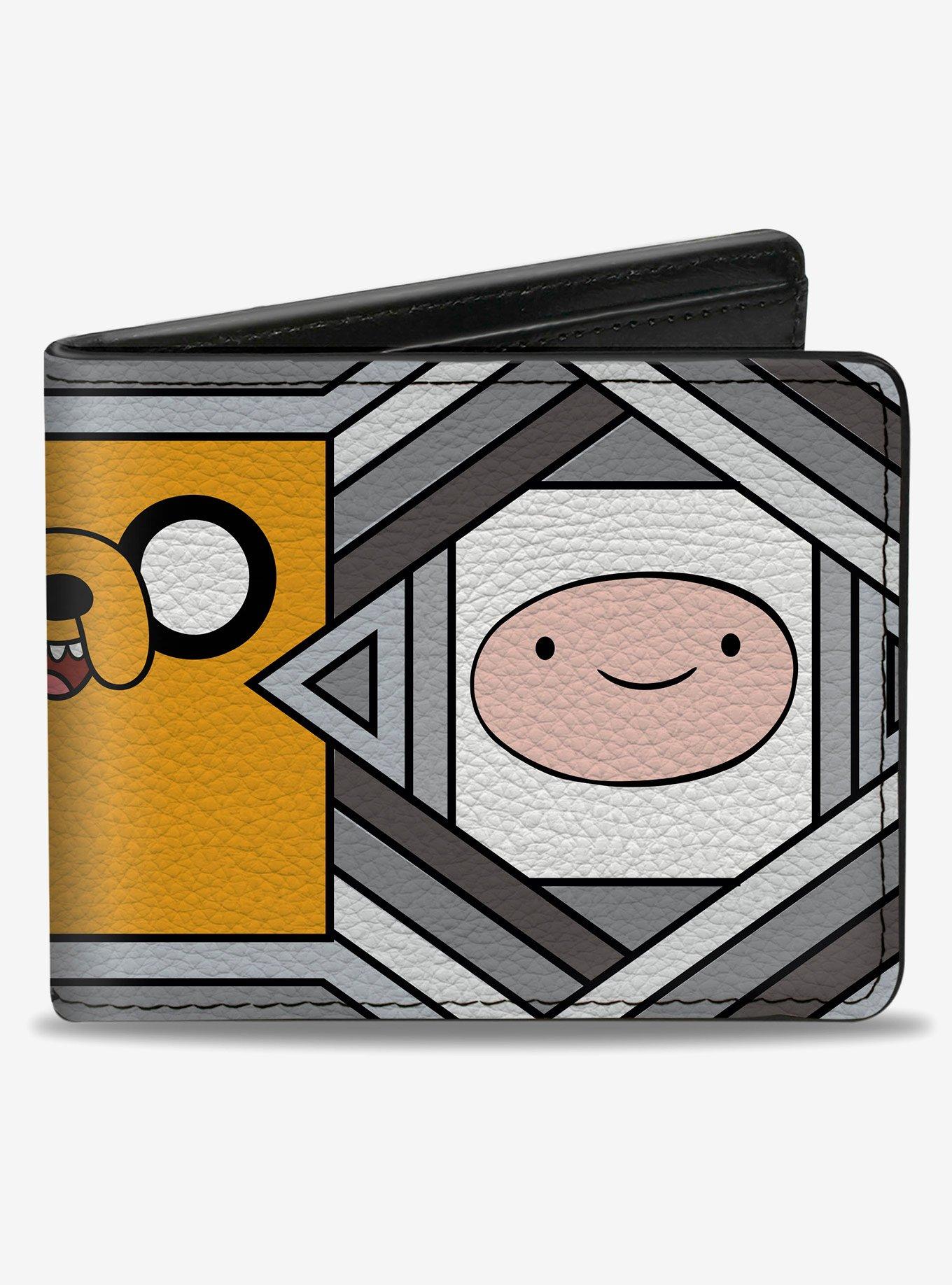 Adventure Time Jake Finn and BMO Pose Blocks Bifold Wallet, , hi-res