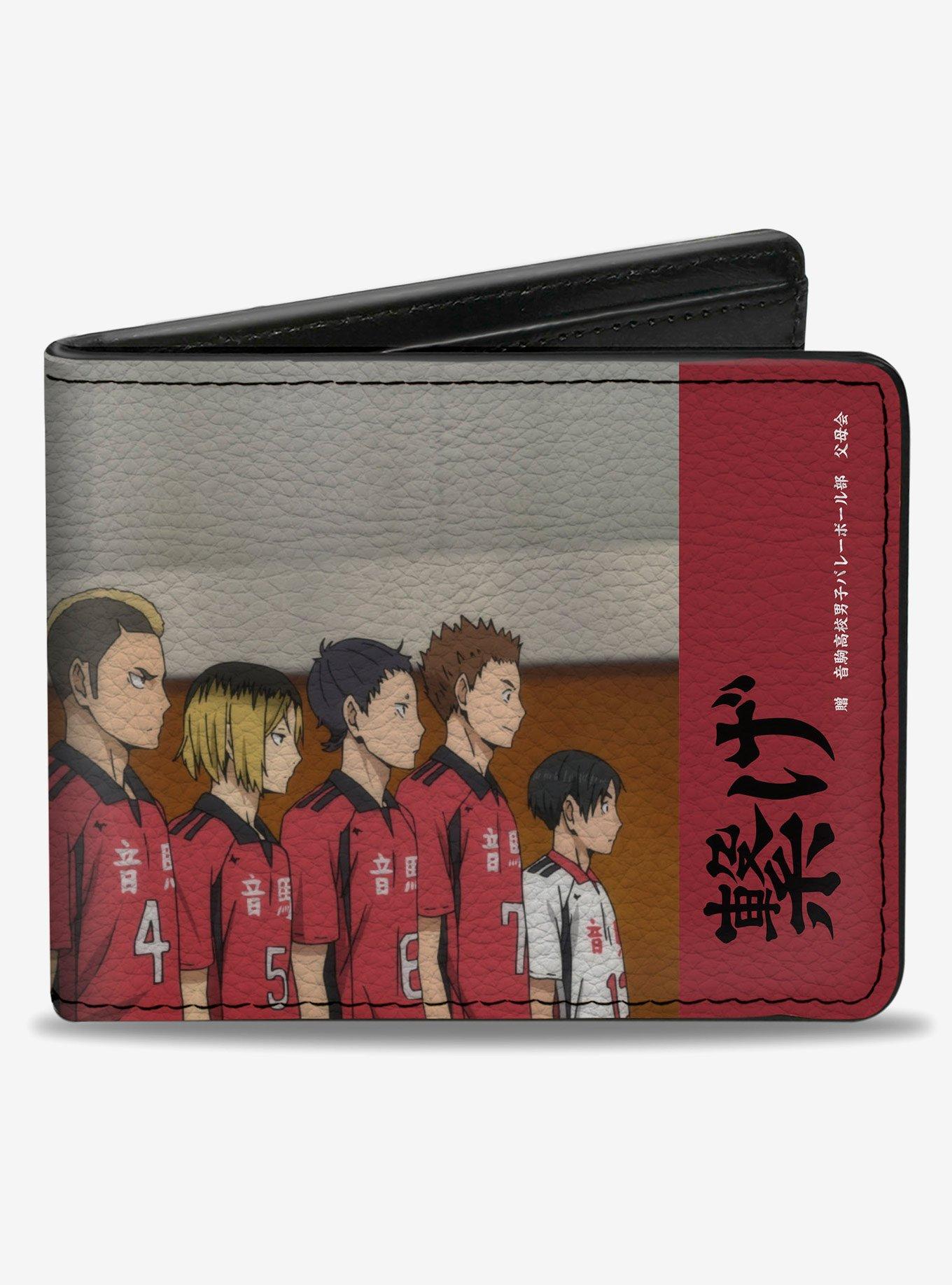 Haikyu!! Nekoma High School Connect Group Pose Bifold Wallet, , hi-res